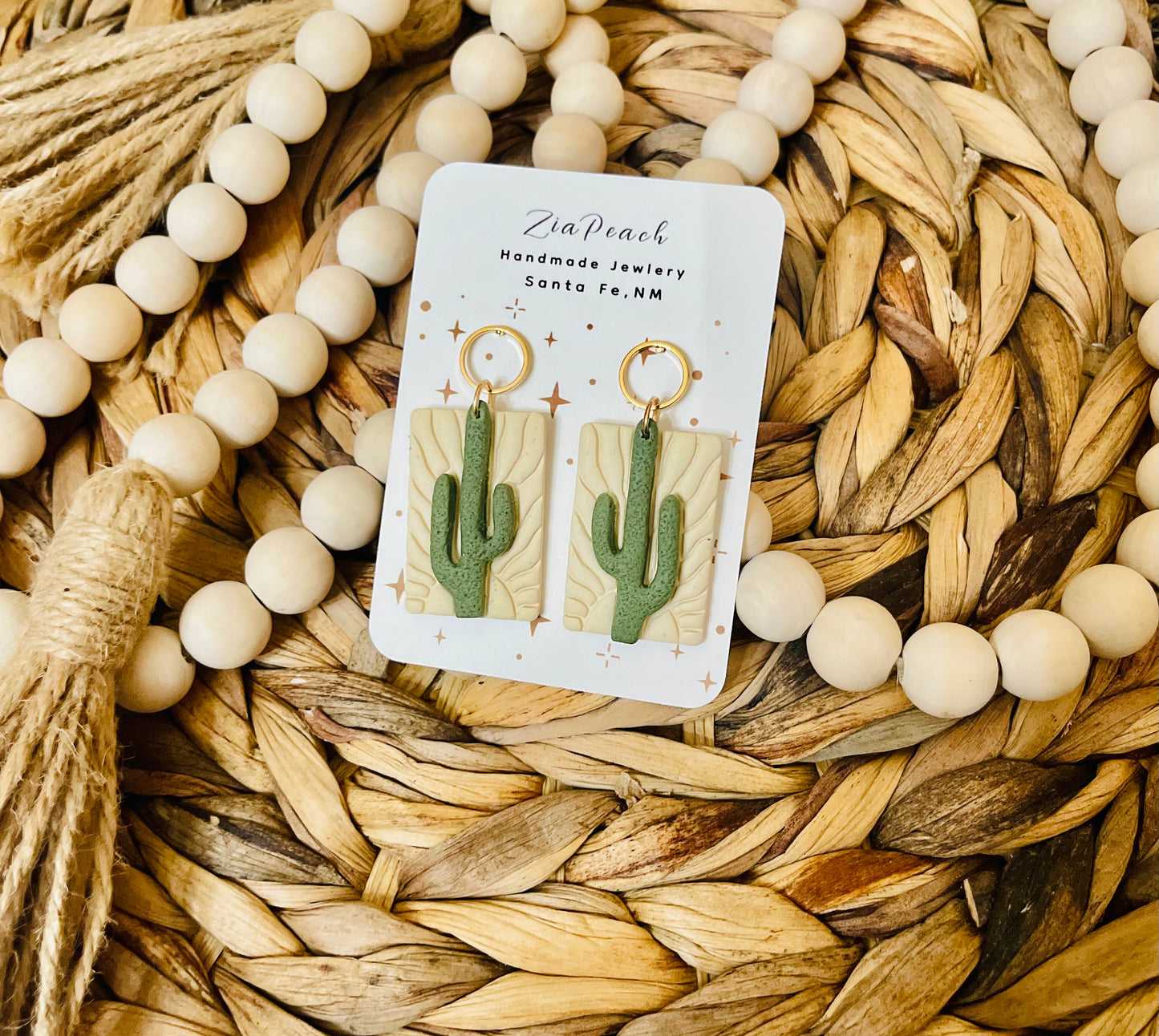 Clay earrings