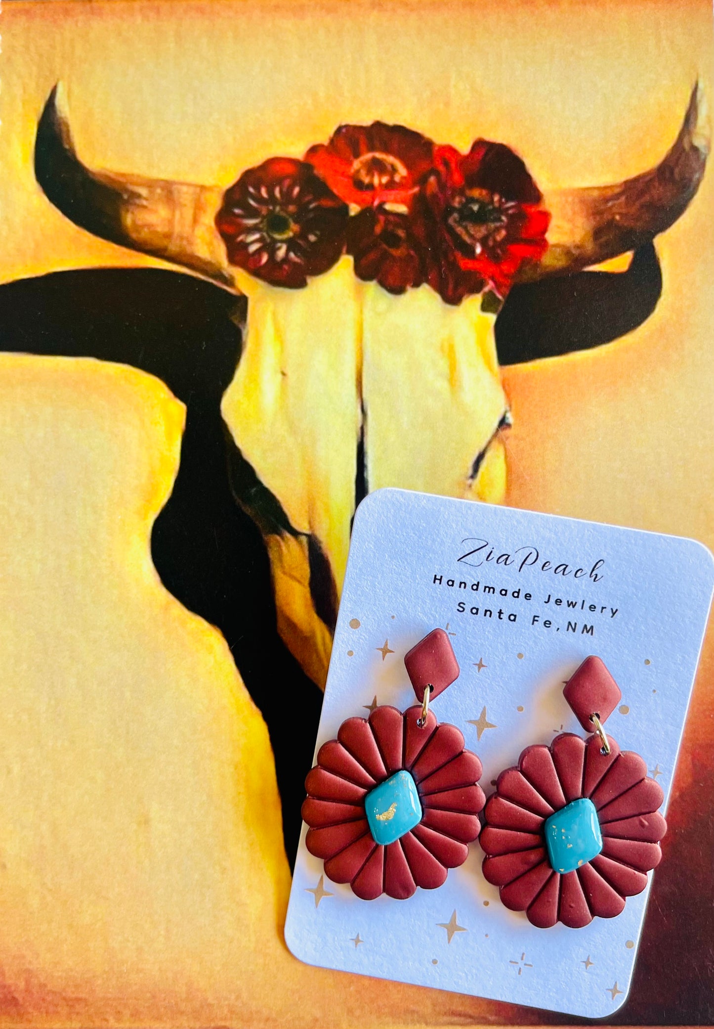 Clay earrings