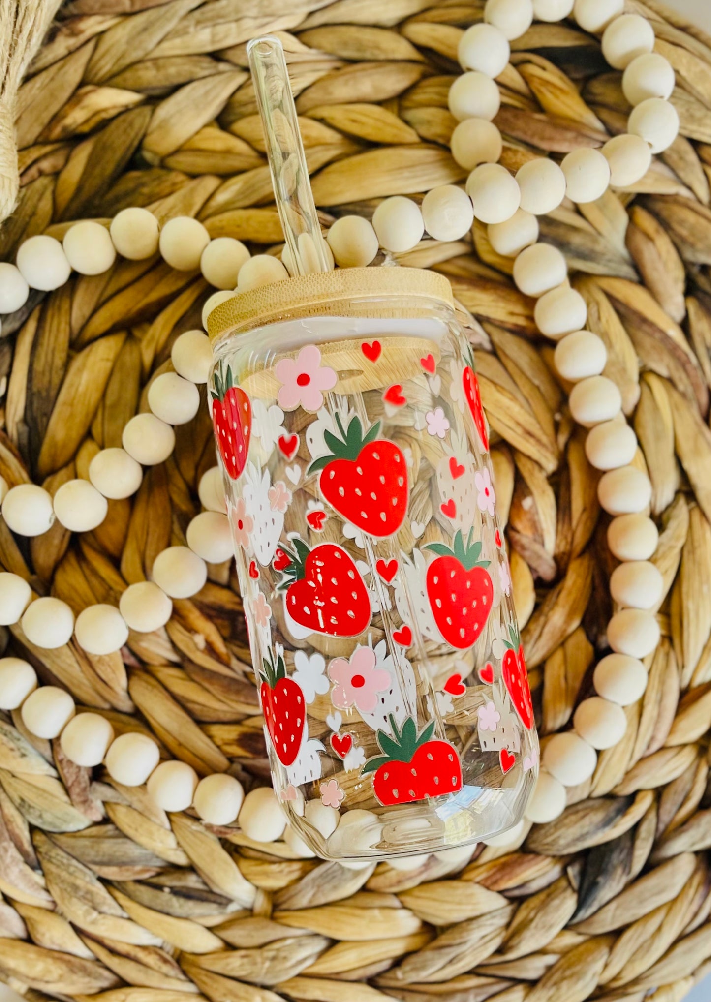 Glass can cup