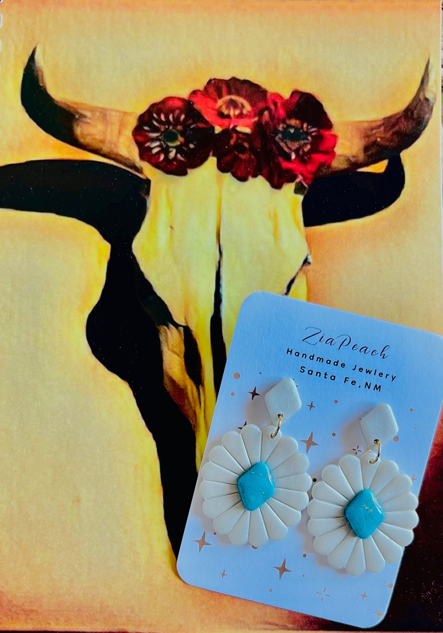 Clay earrings