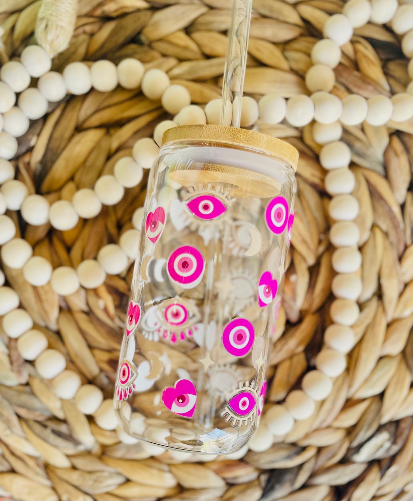 Glass can cup