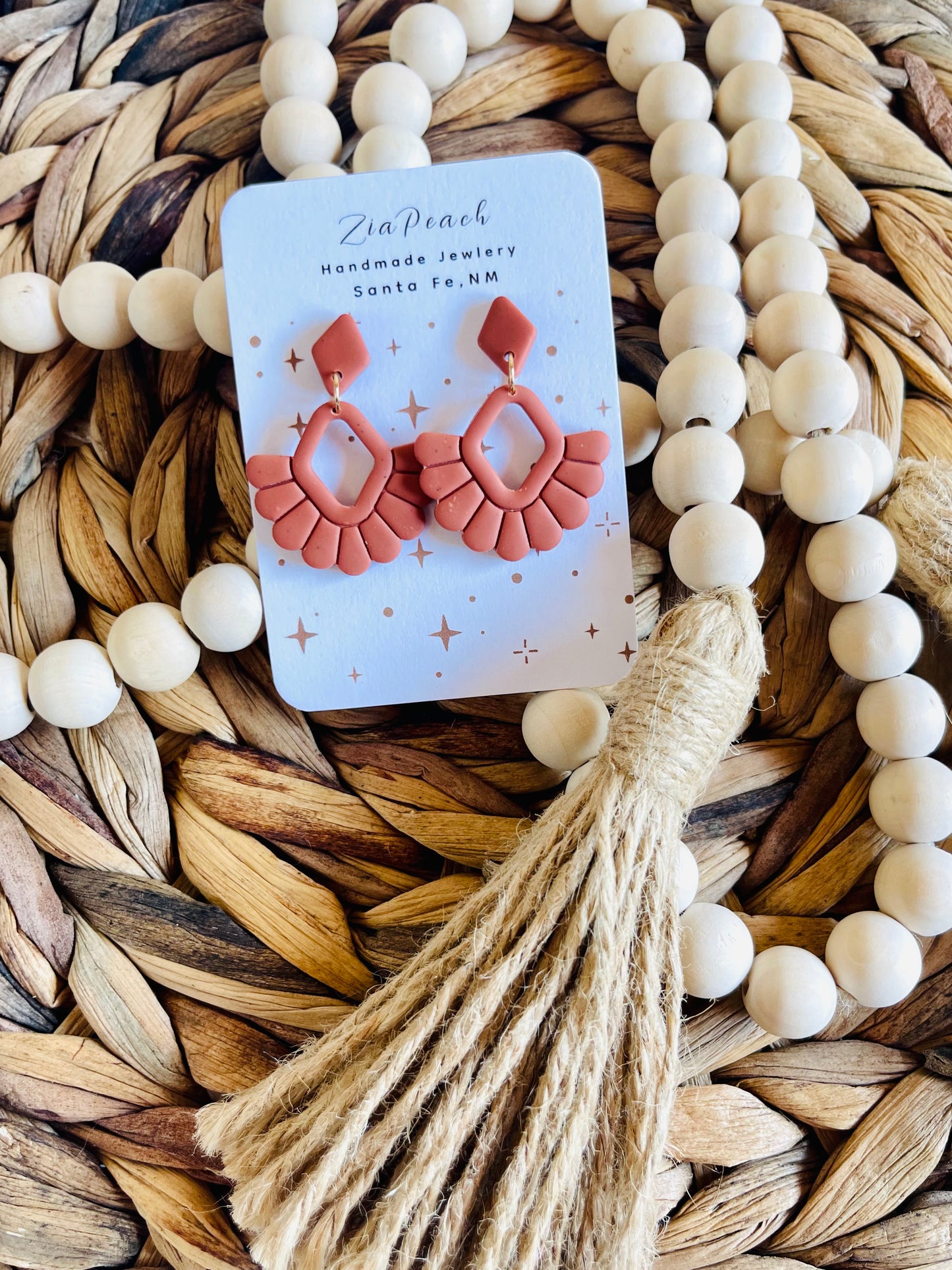 Clay earrings