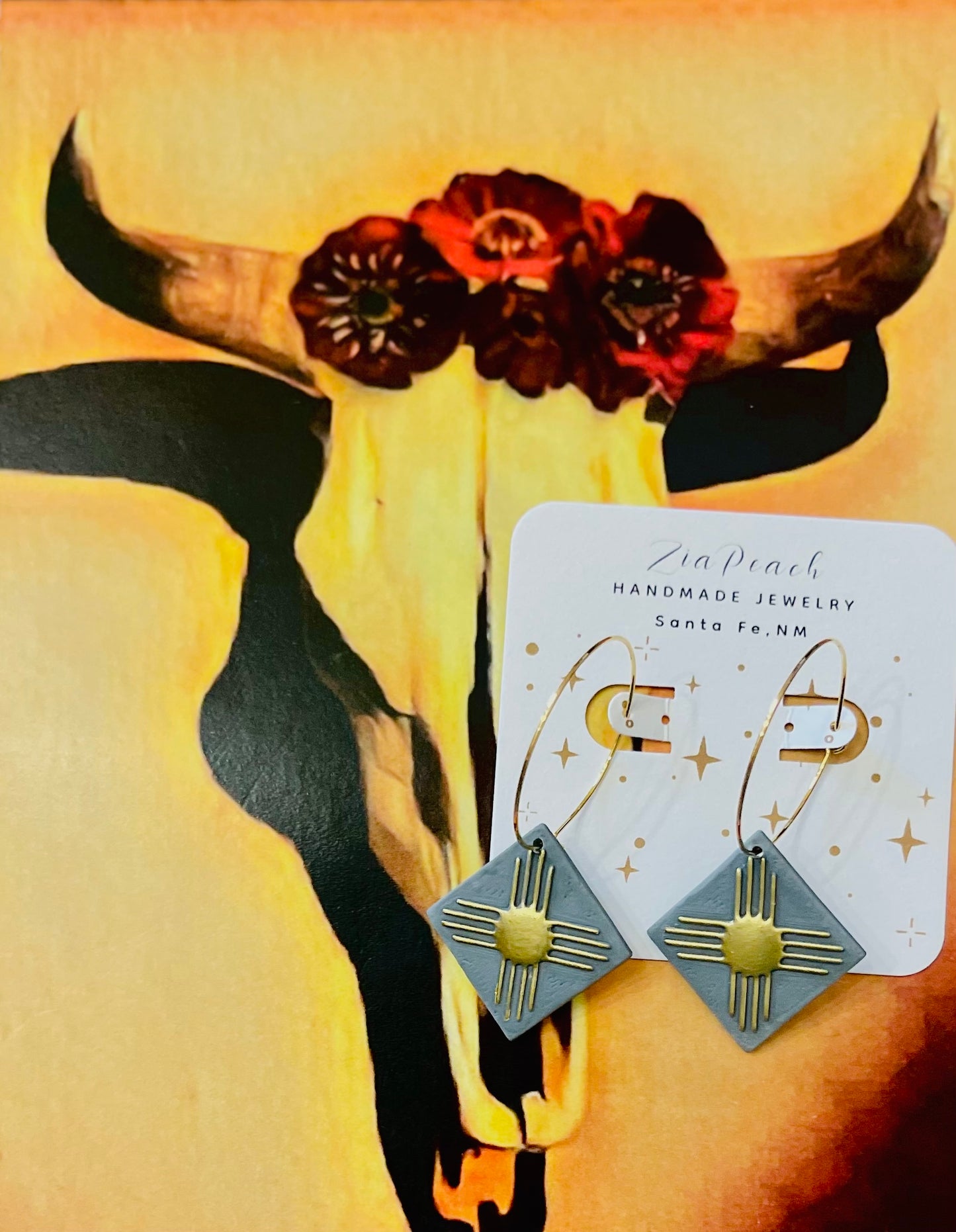 Clay earrings