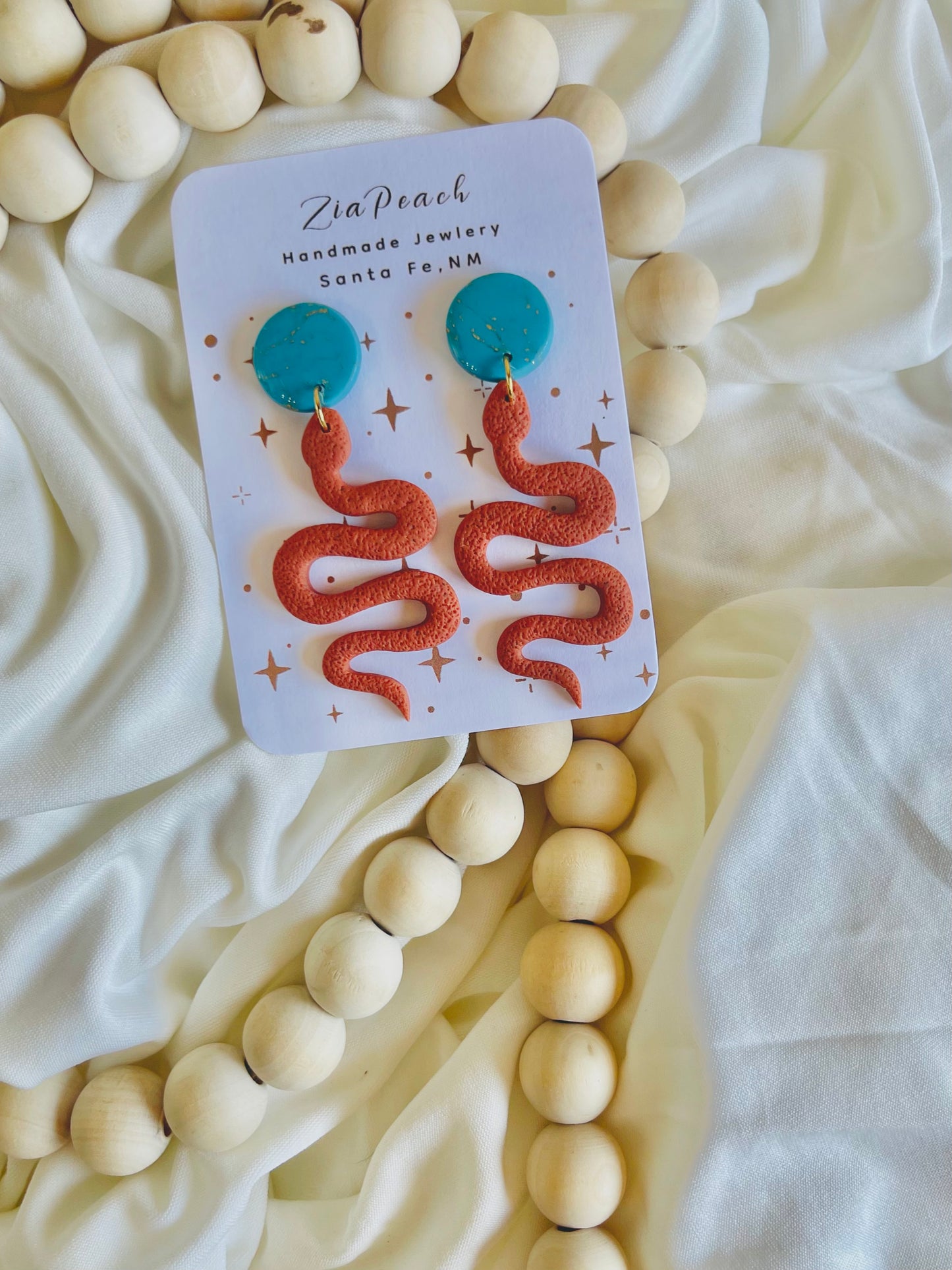 Clay earrings