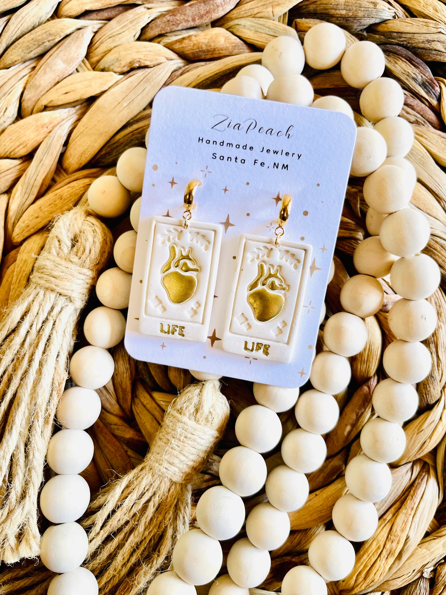 Clay earrings