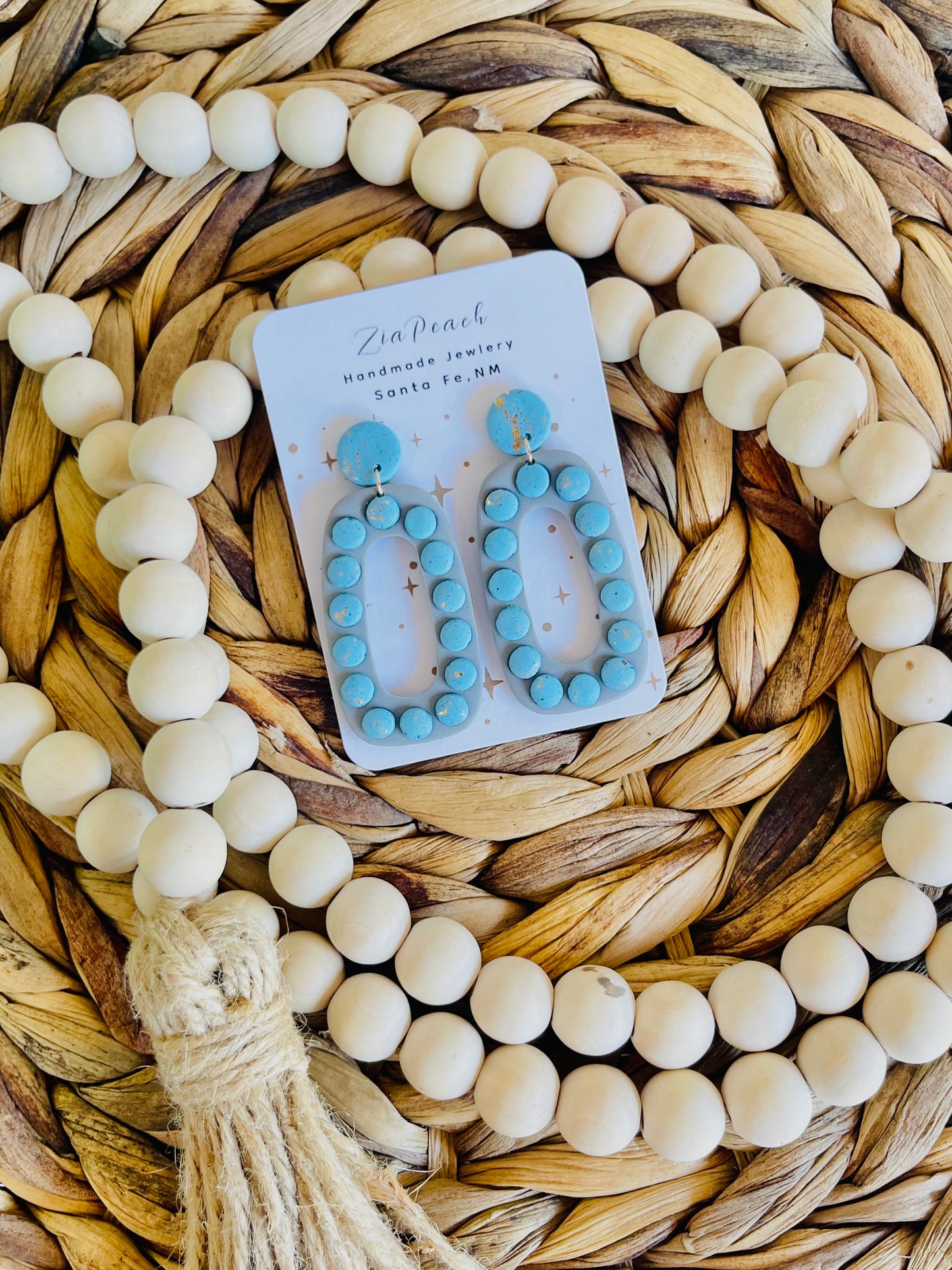 Clay earrings