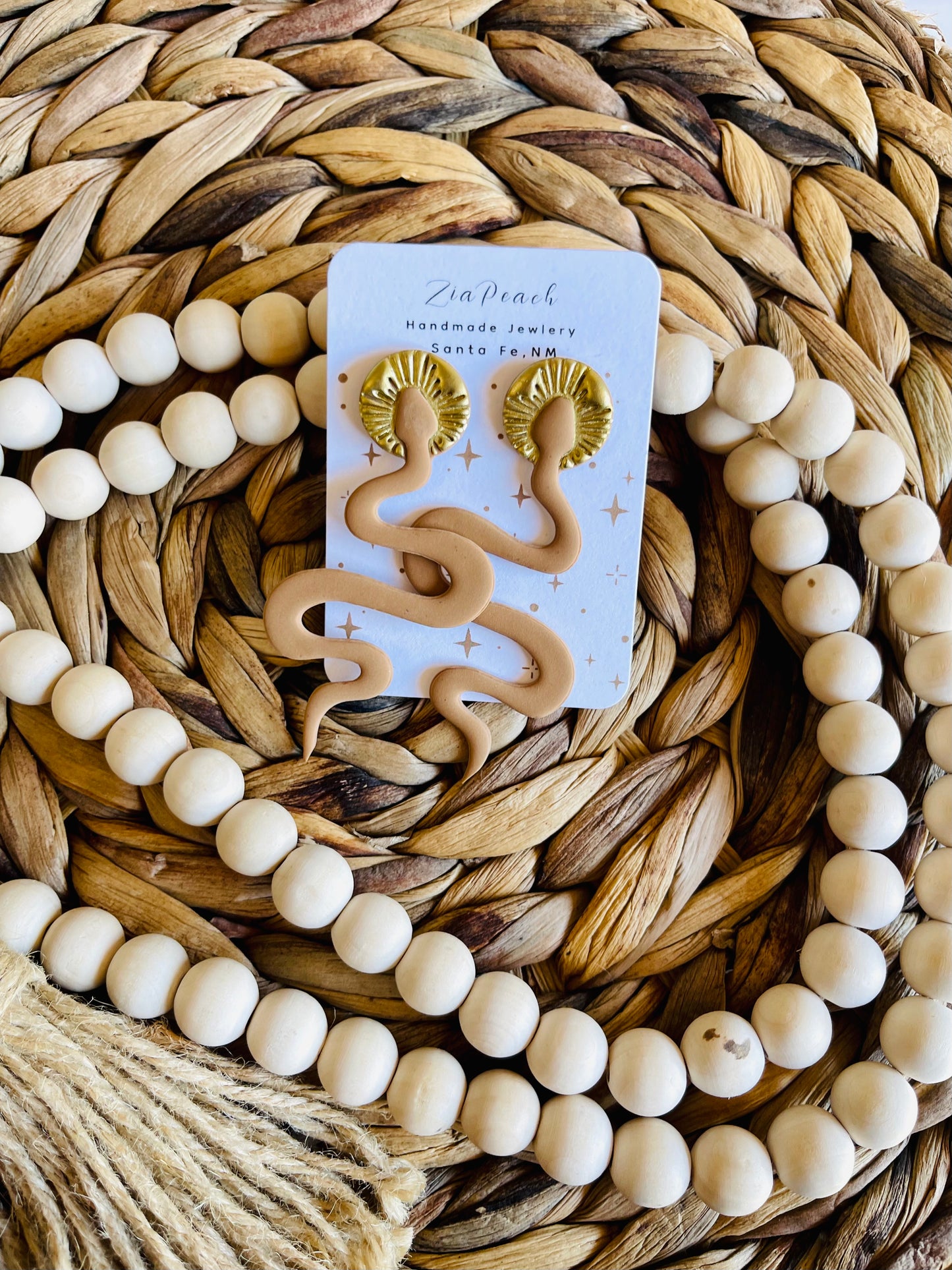 Clay earrings