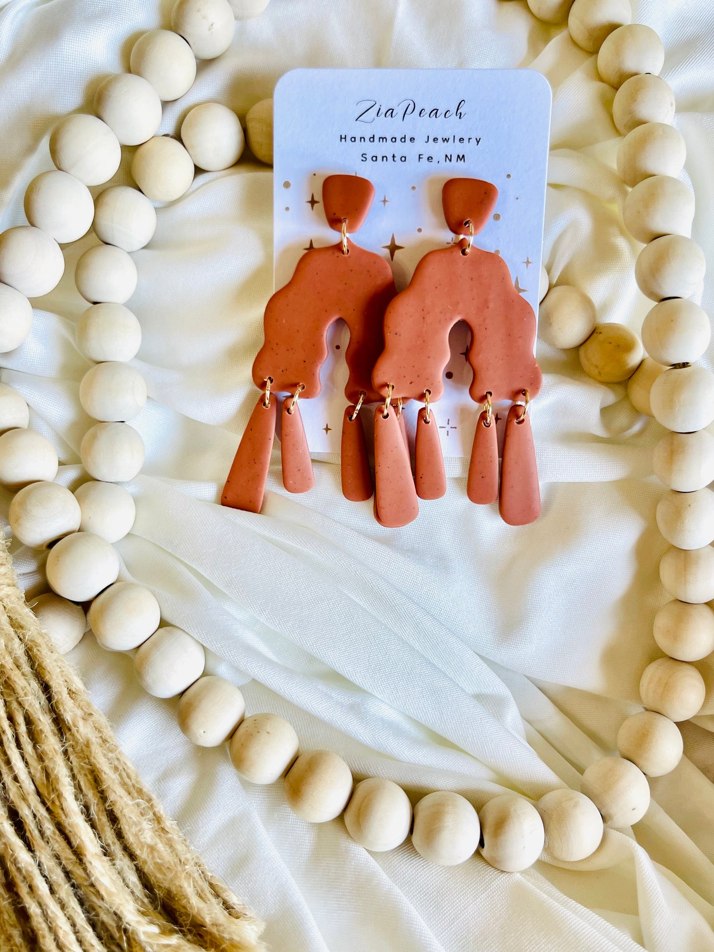 Clay earrings