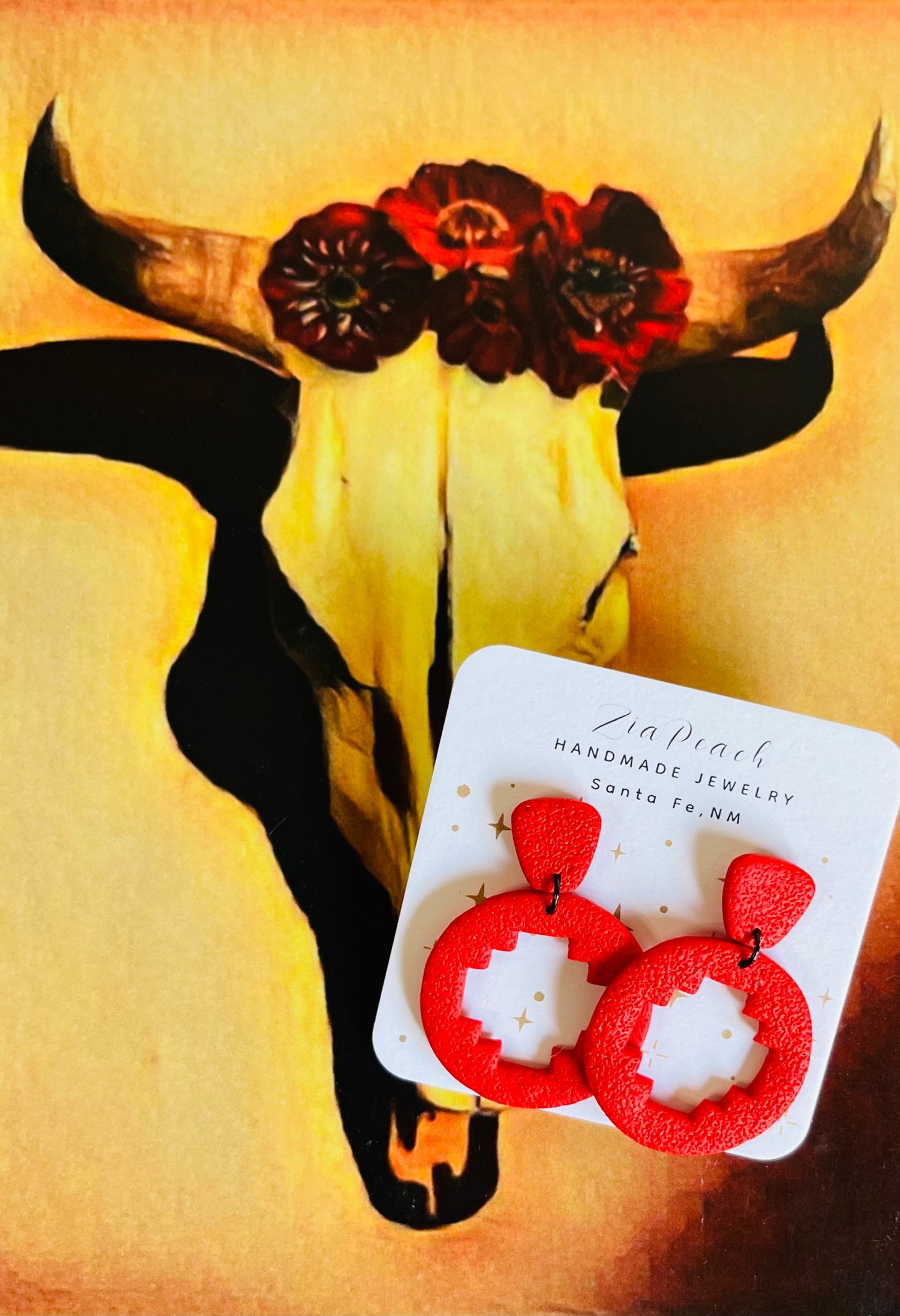 Clay earrings
