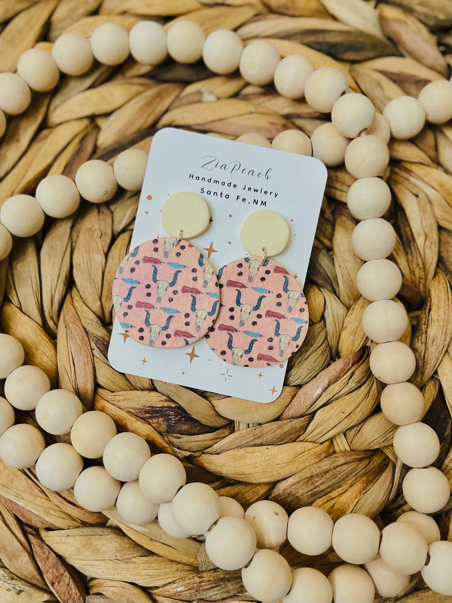 Clay earrings
