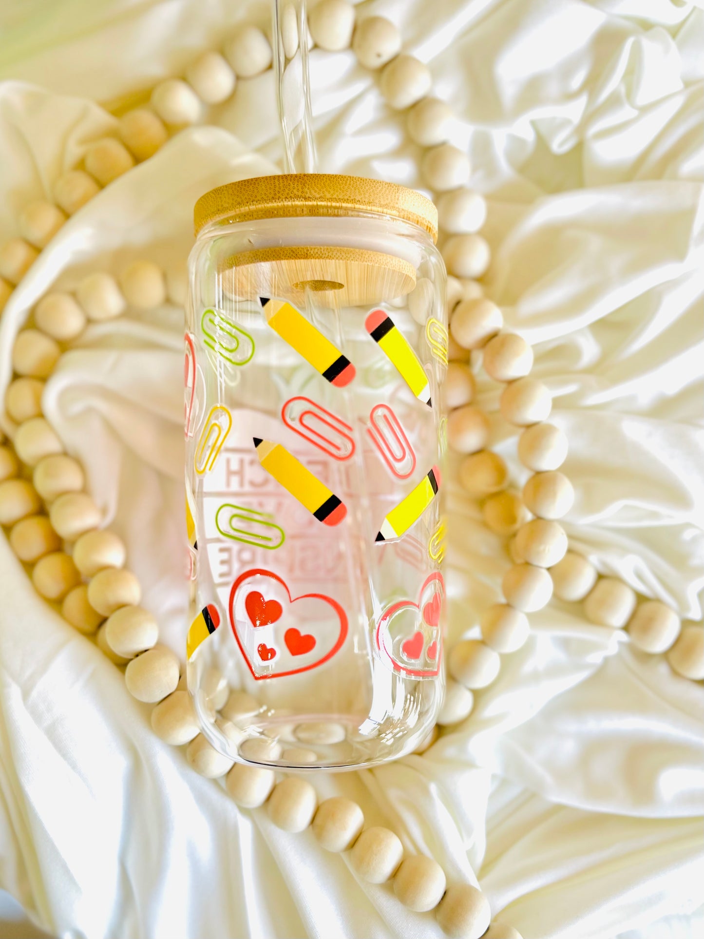Glass can cup