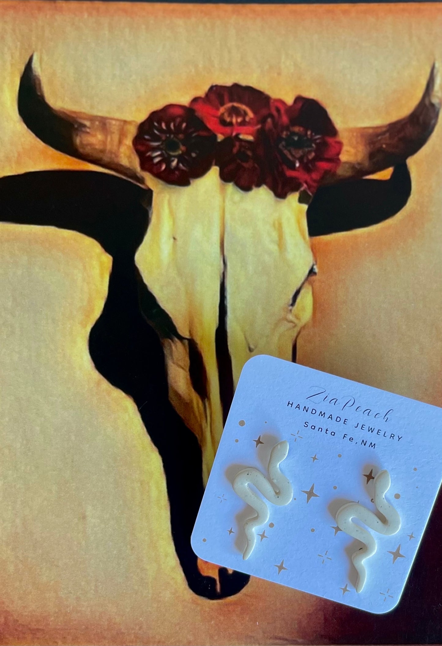 Clay earrings