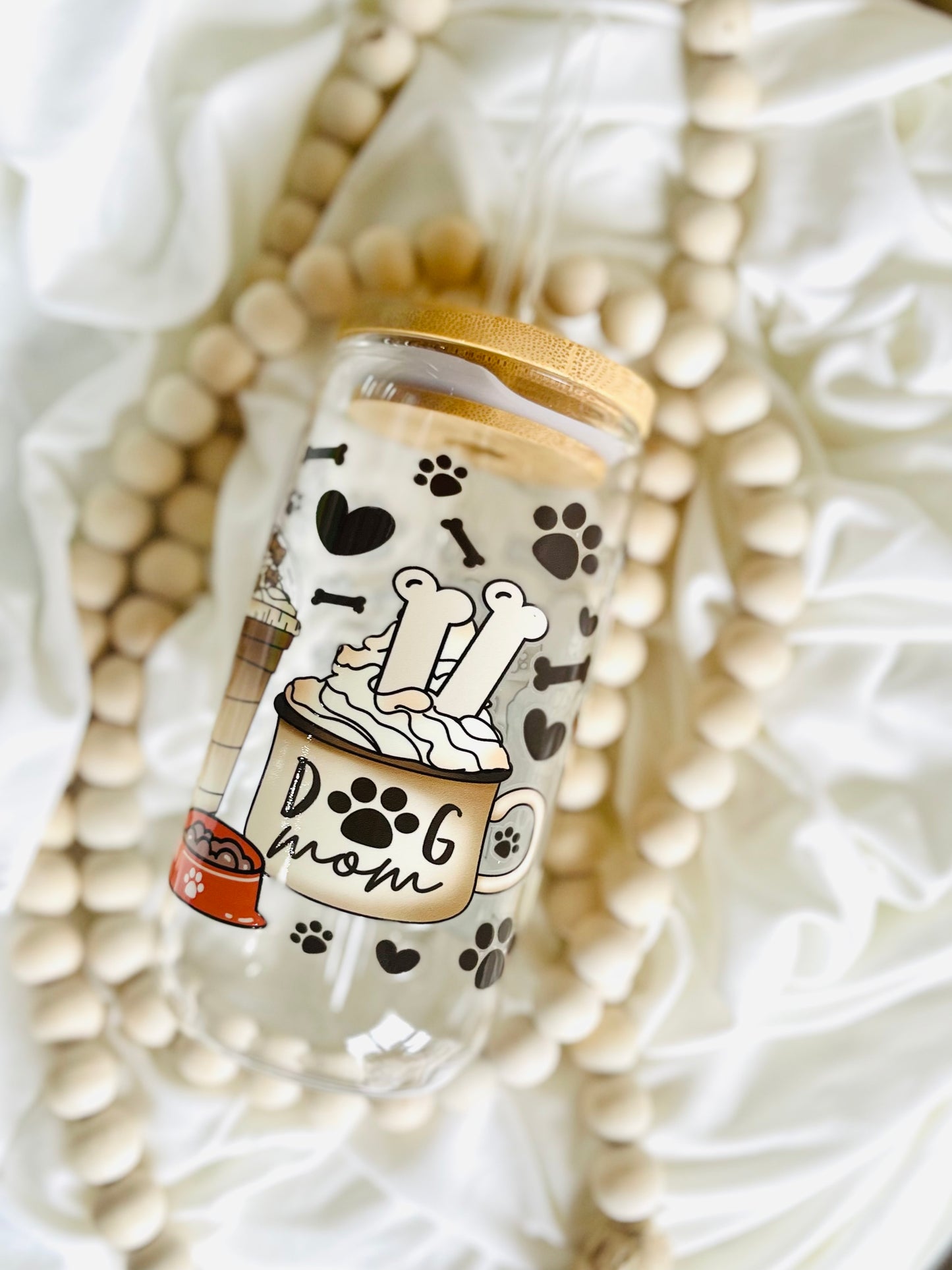 Glass can cup