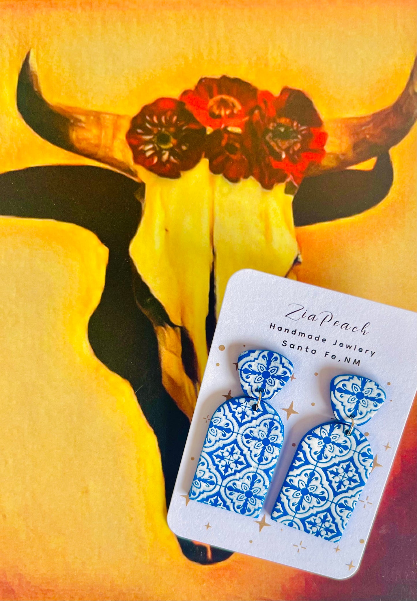 Clay earrings