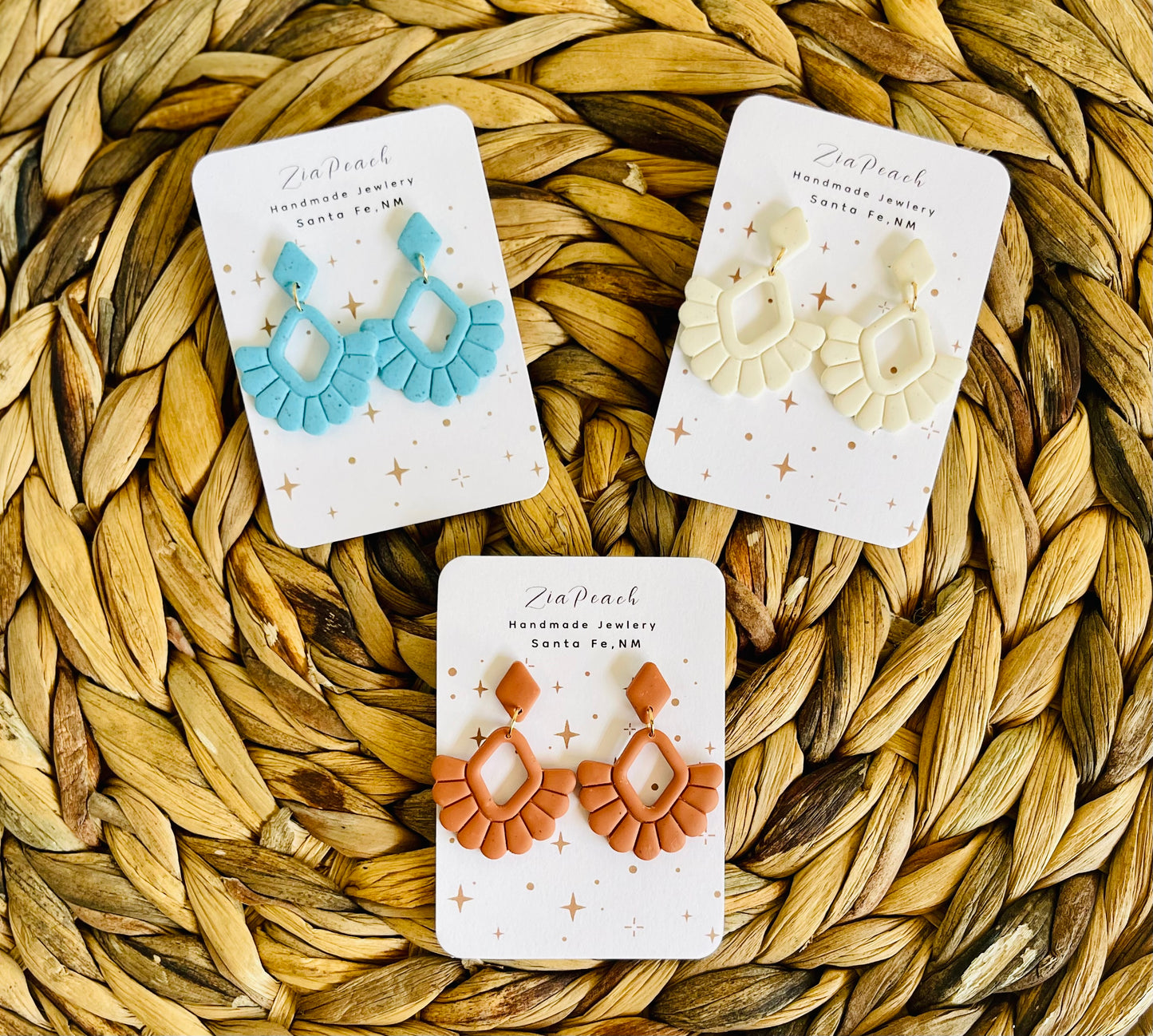 Clay earrings