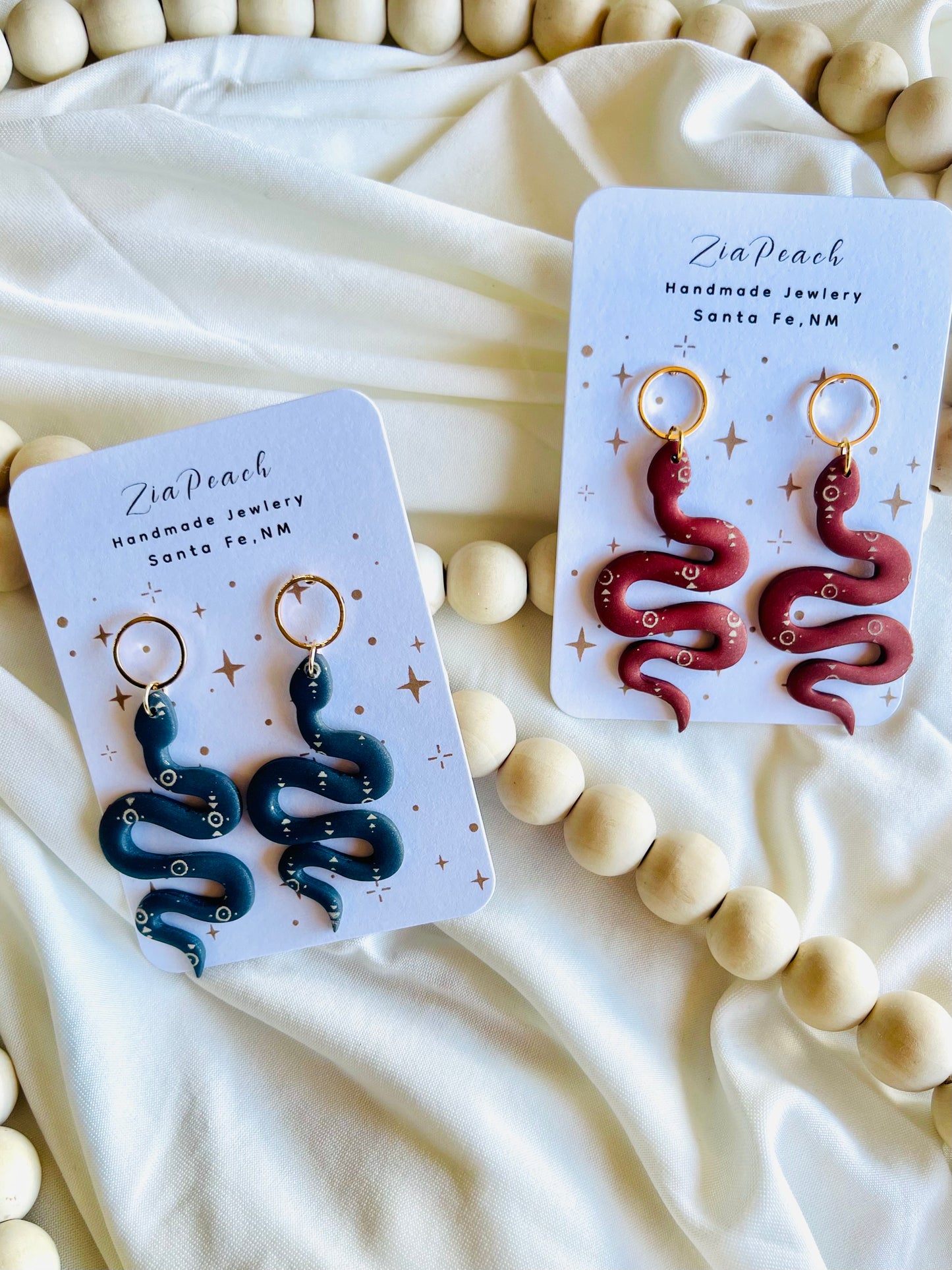 Clay earrings