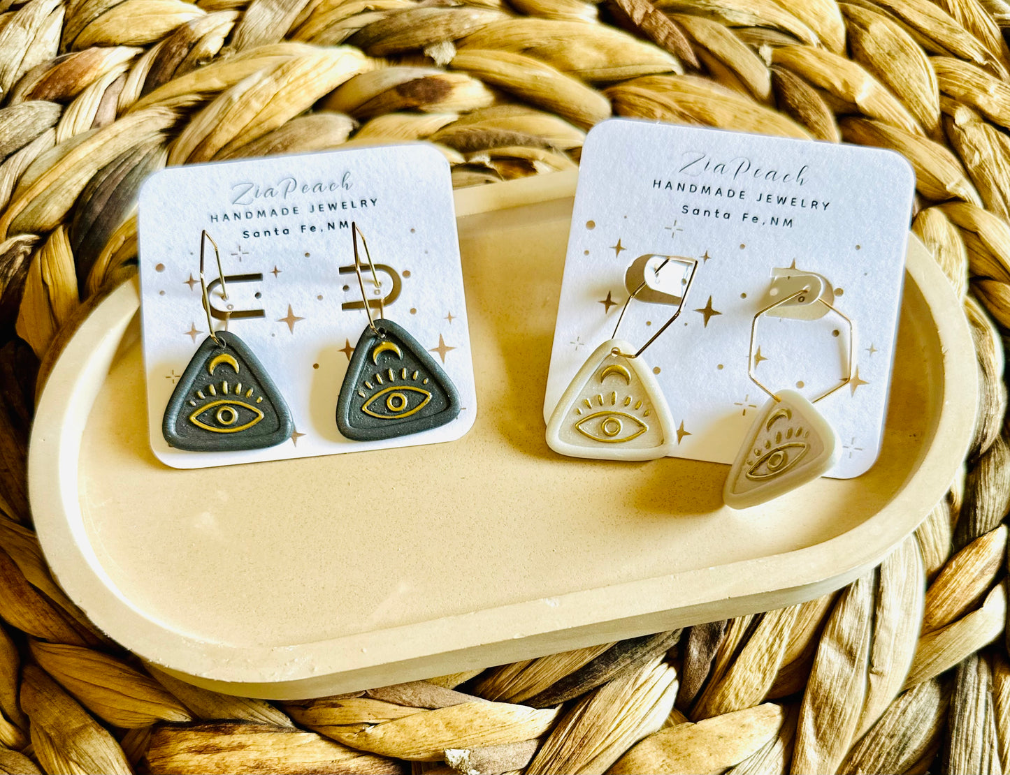Clay earrings