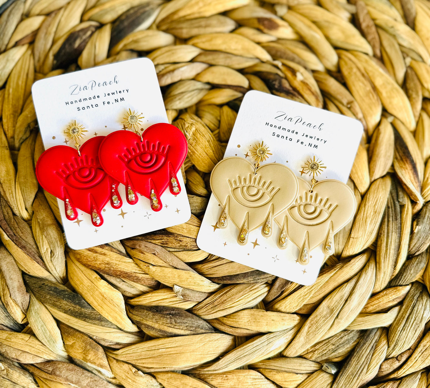 Clay earrings