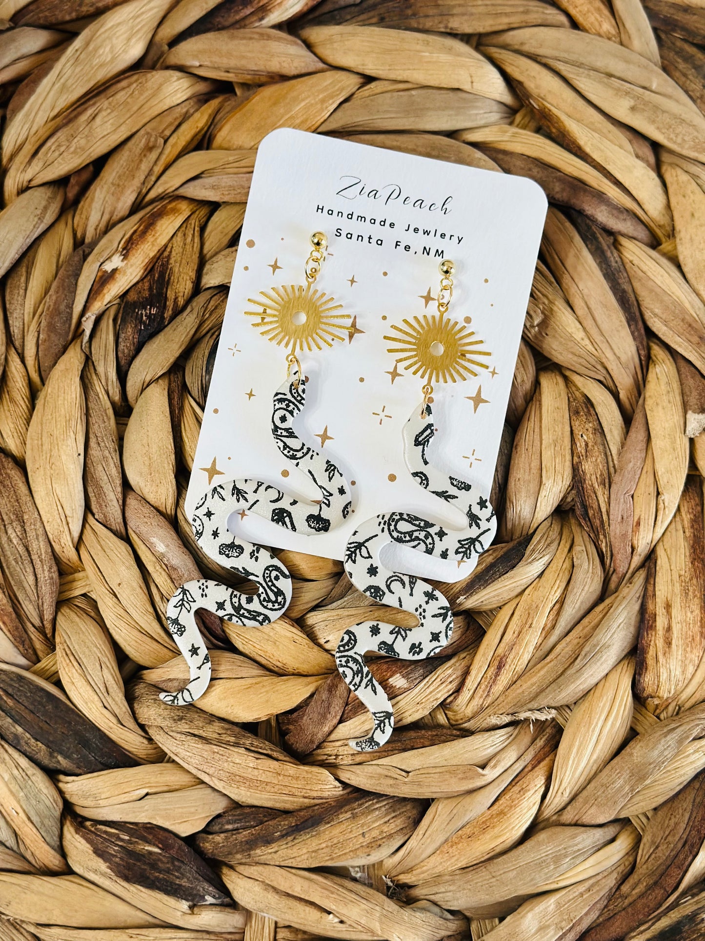 Clay earrings
