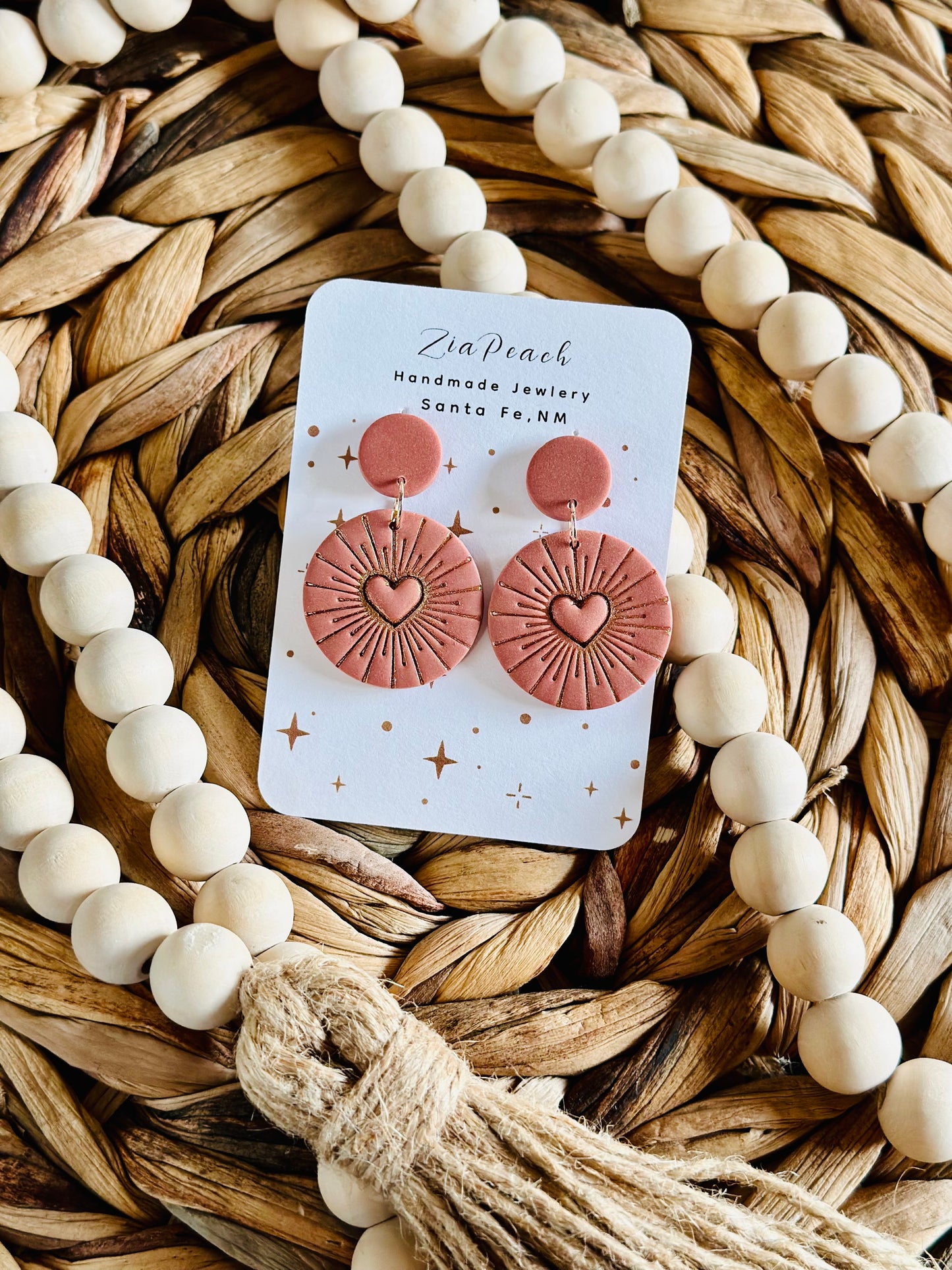 Clay earrings