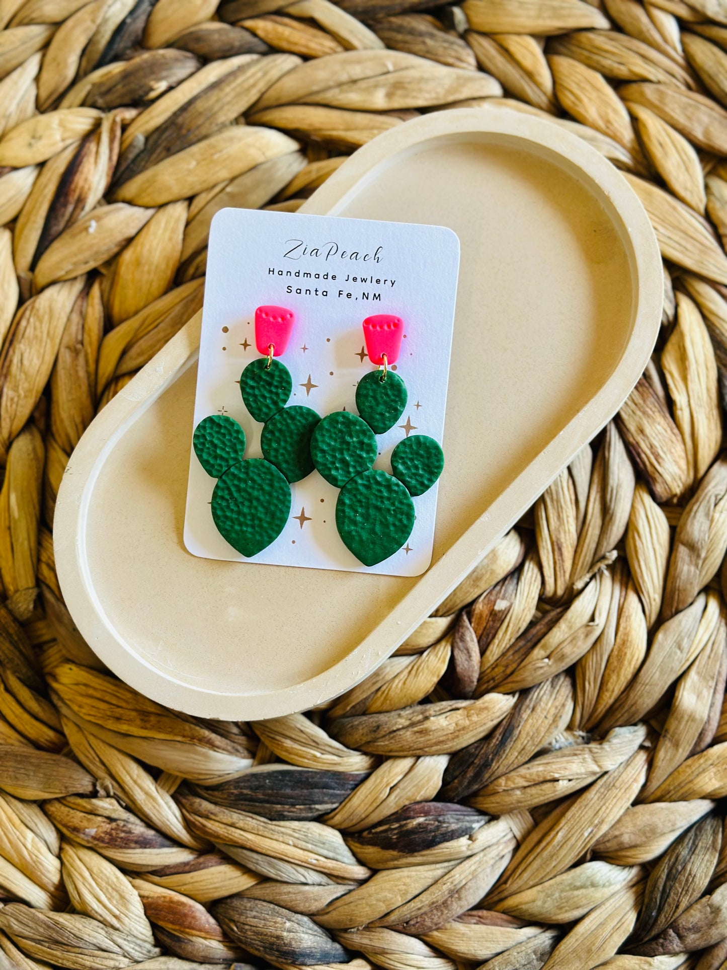 Clay earrings