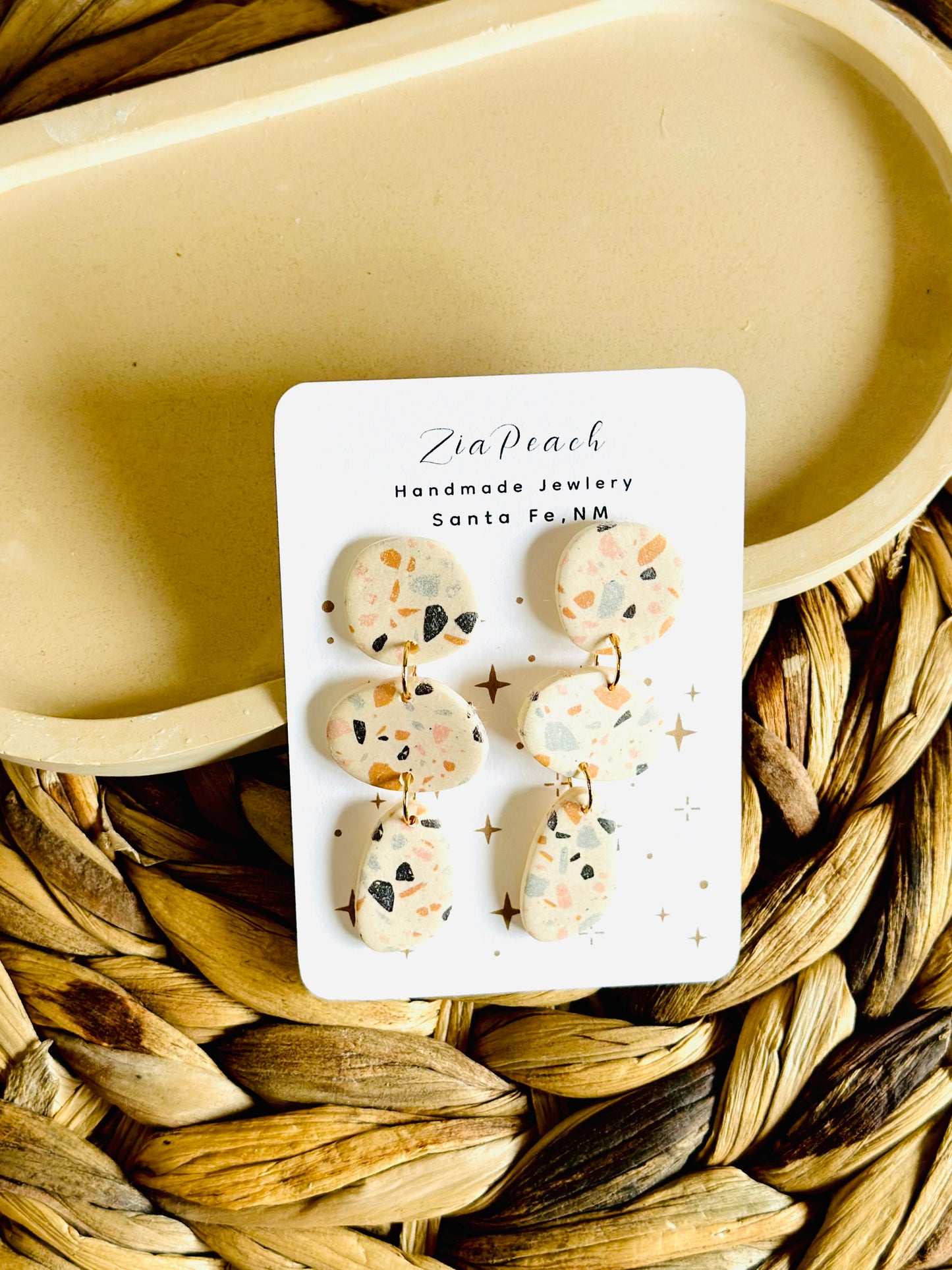 Clay earrings