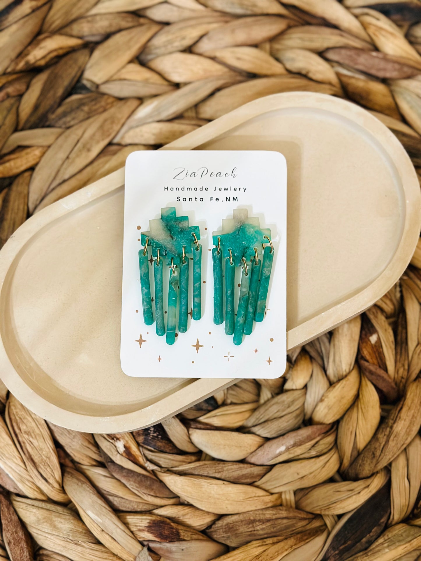 Clay earrings