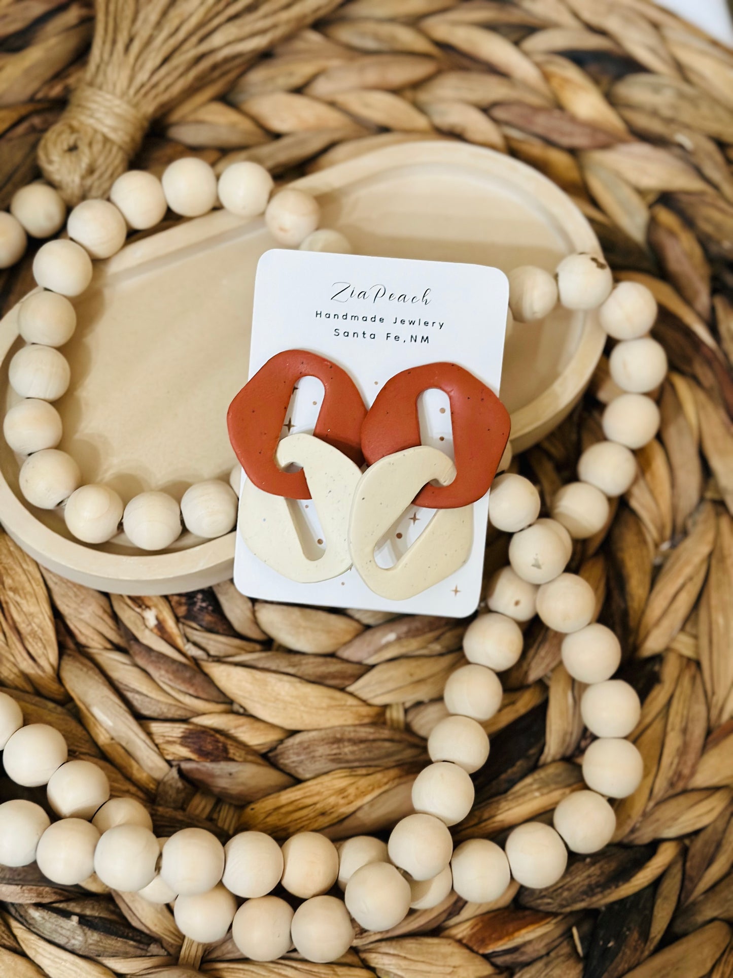 Clay earrings
