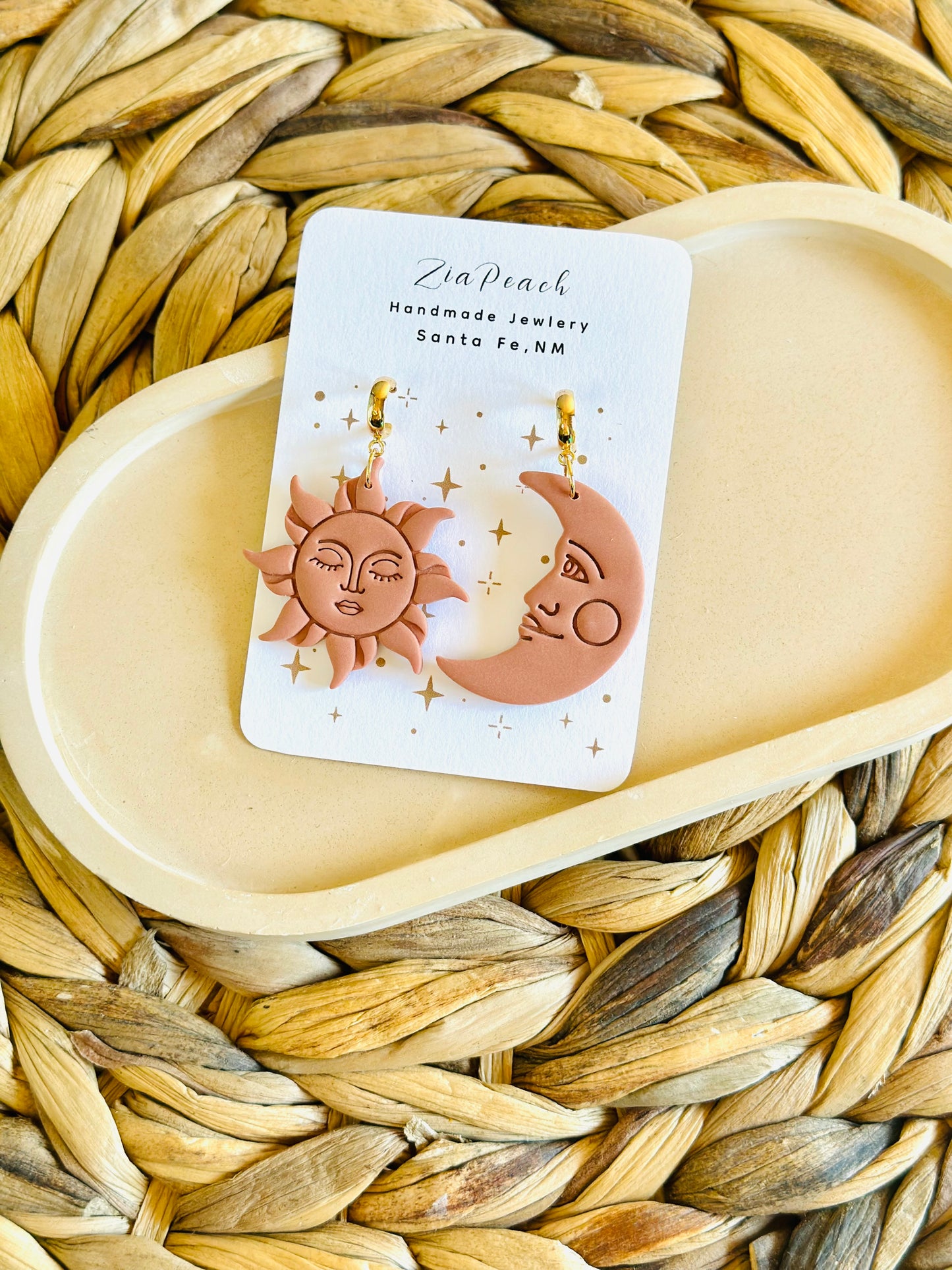 Clay earrings