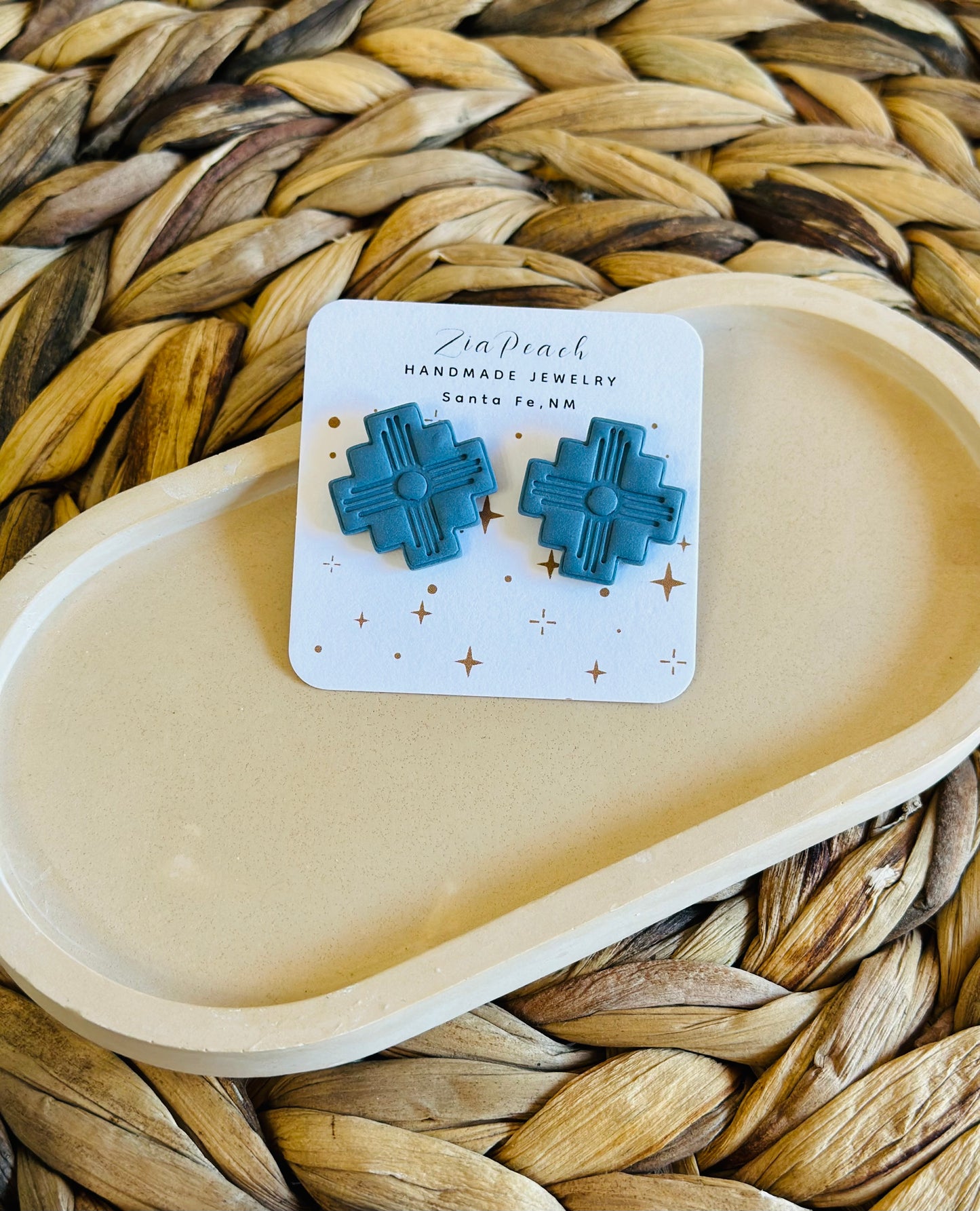 Clay earrings