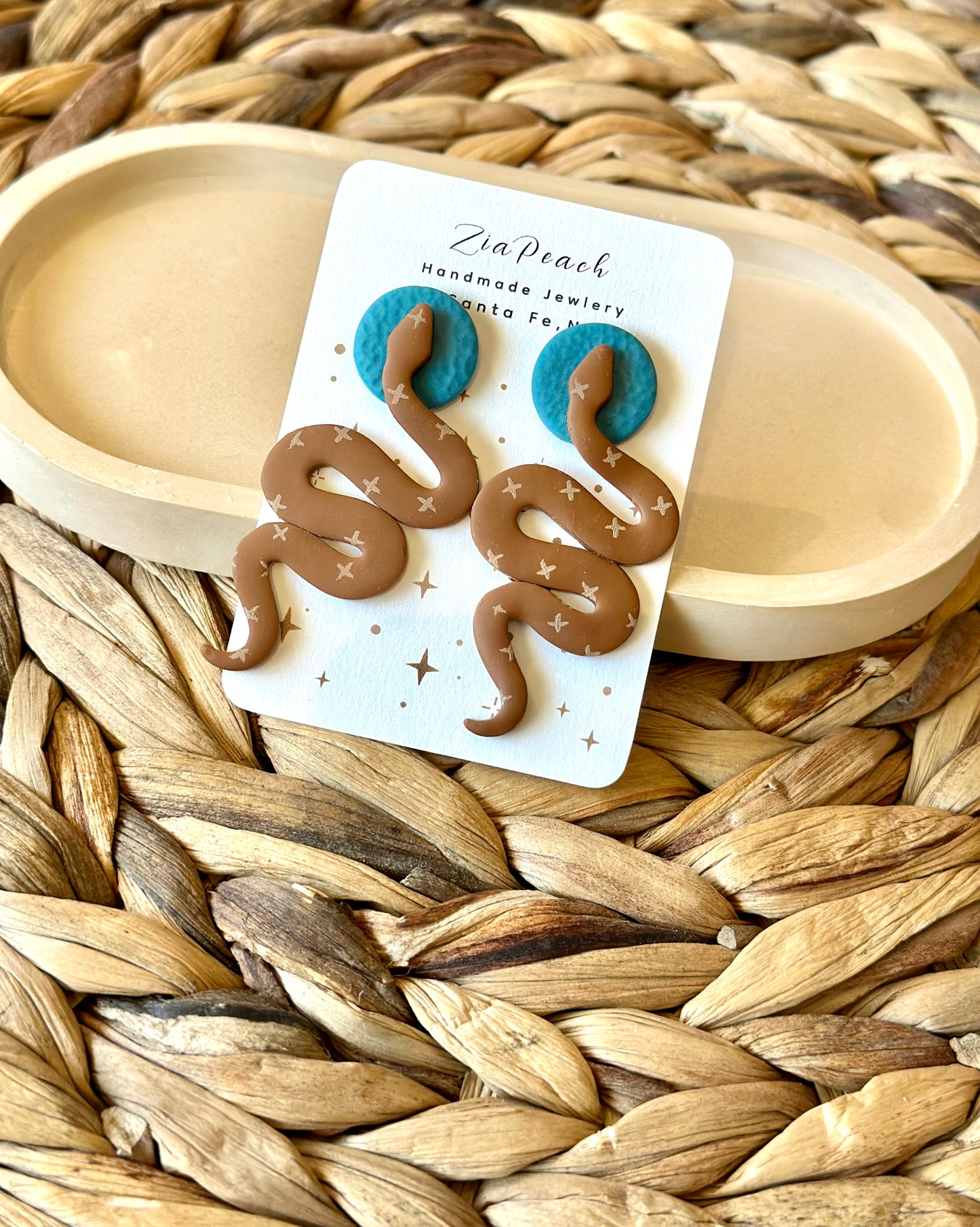 Clay earrings
