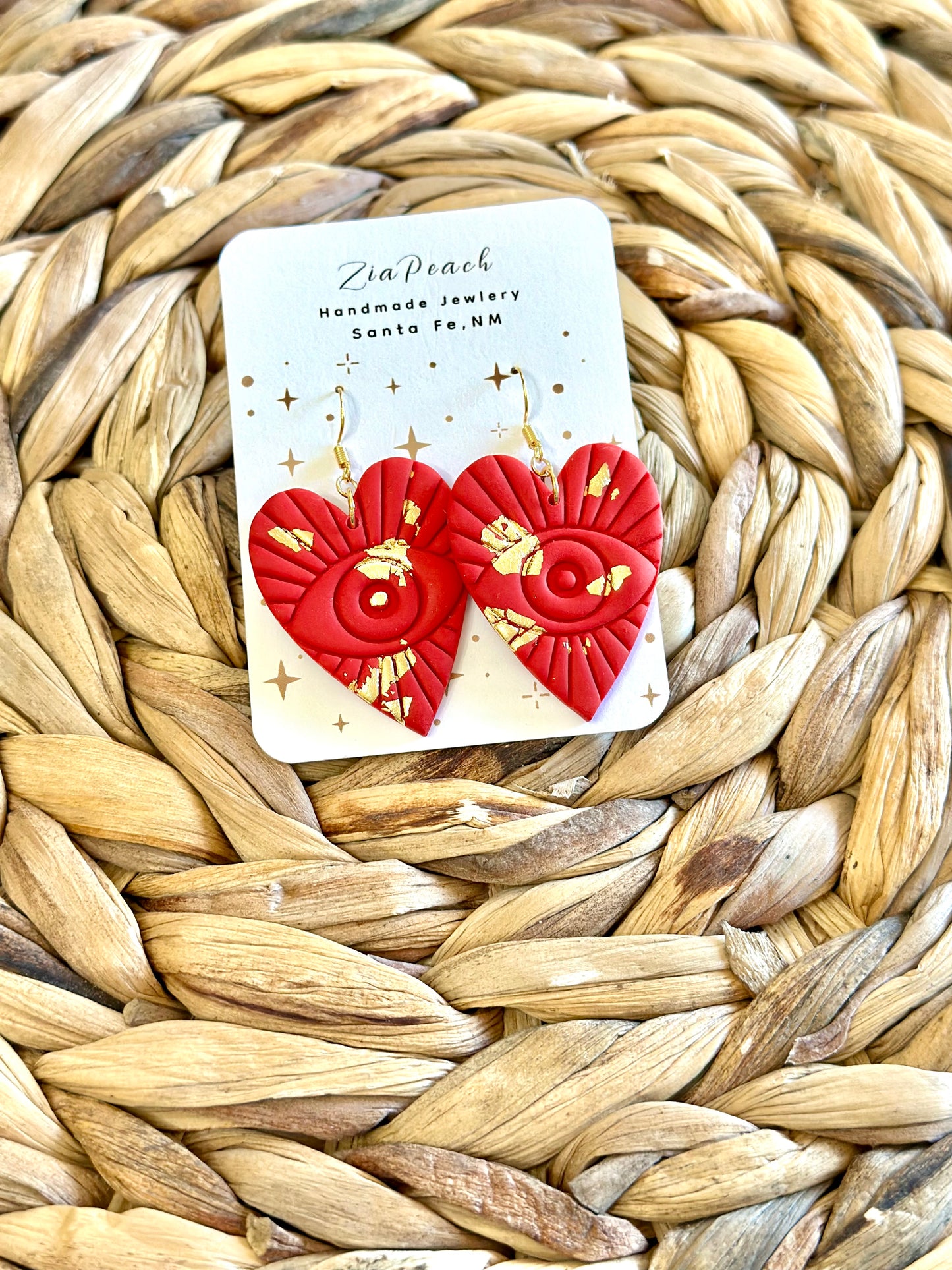 Clay earrings