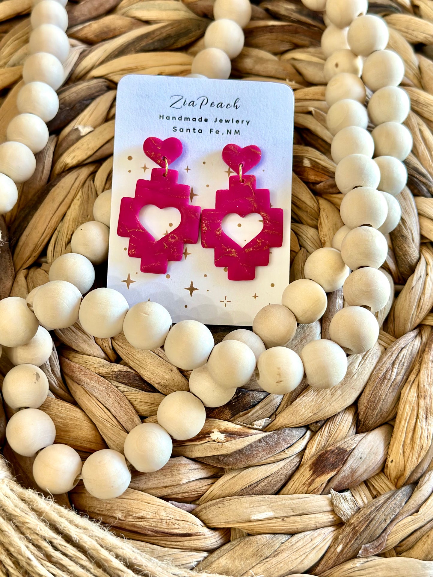 Clay earrings