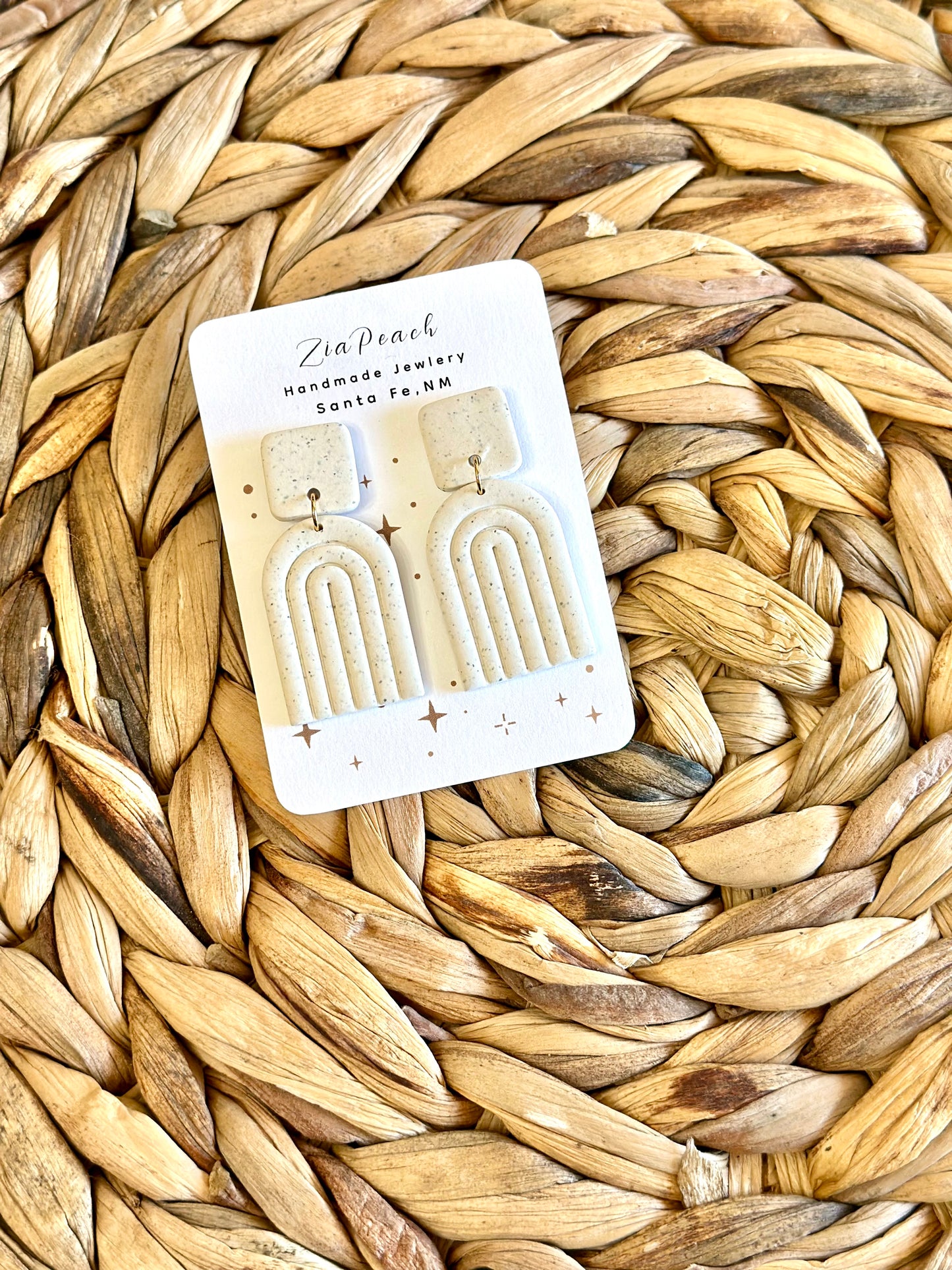 Clay earrings