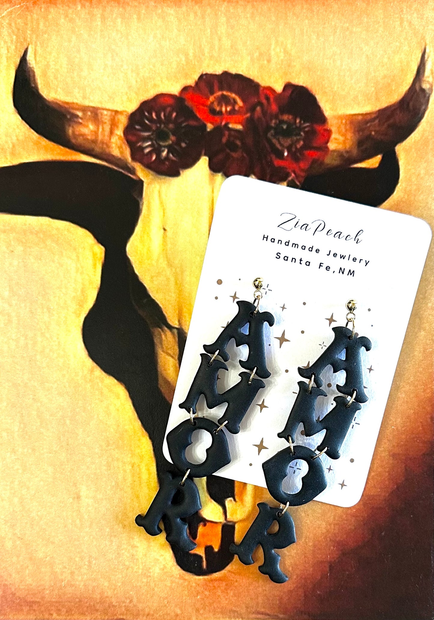 Clay earrings