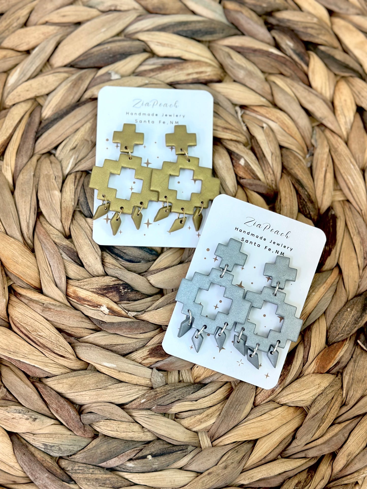 Clay earrings