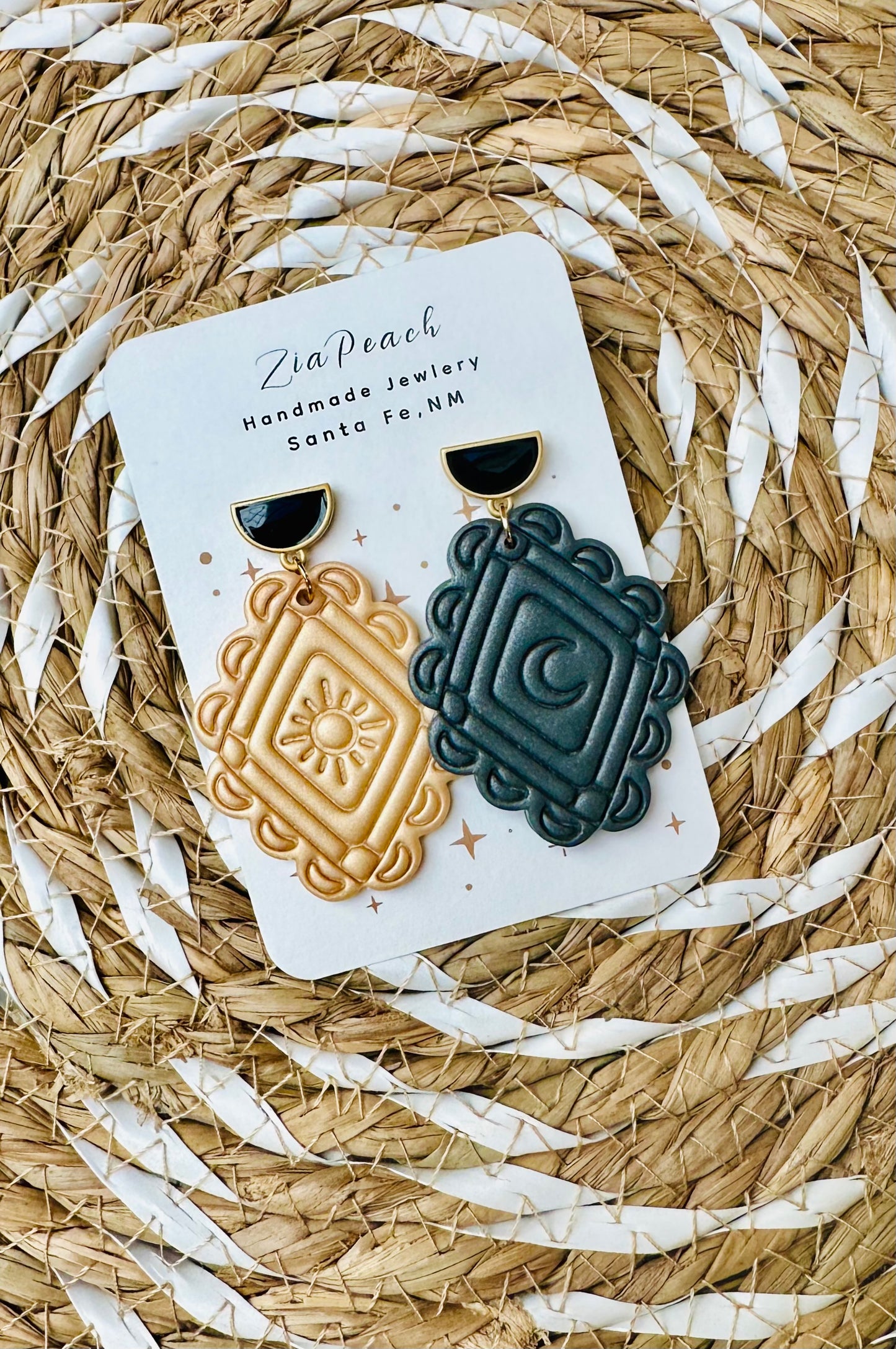 Clay earrings
