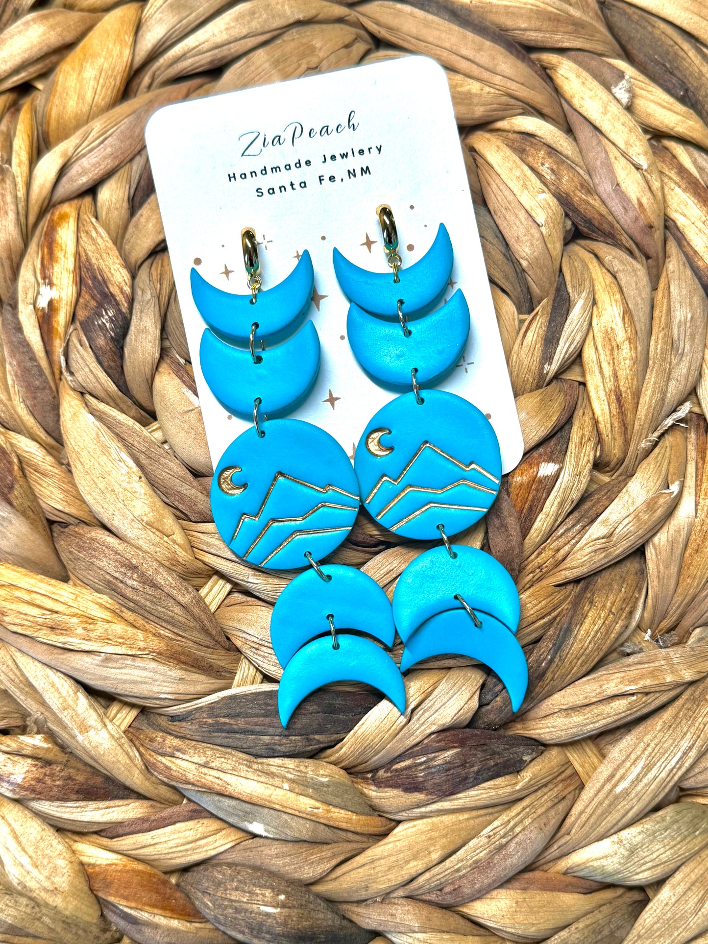 Clay earrings