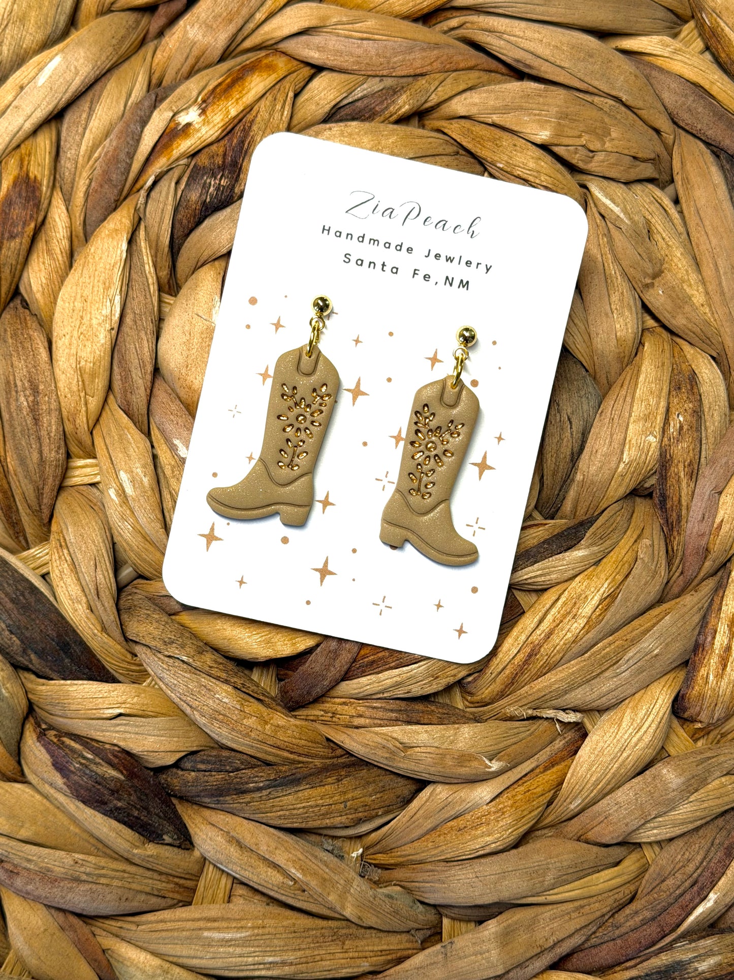 Clay earrings