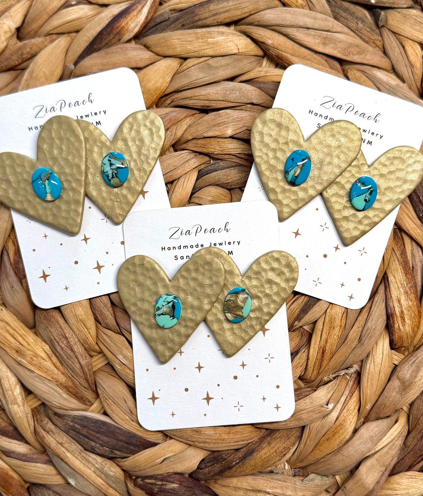 Clay earrings