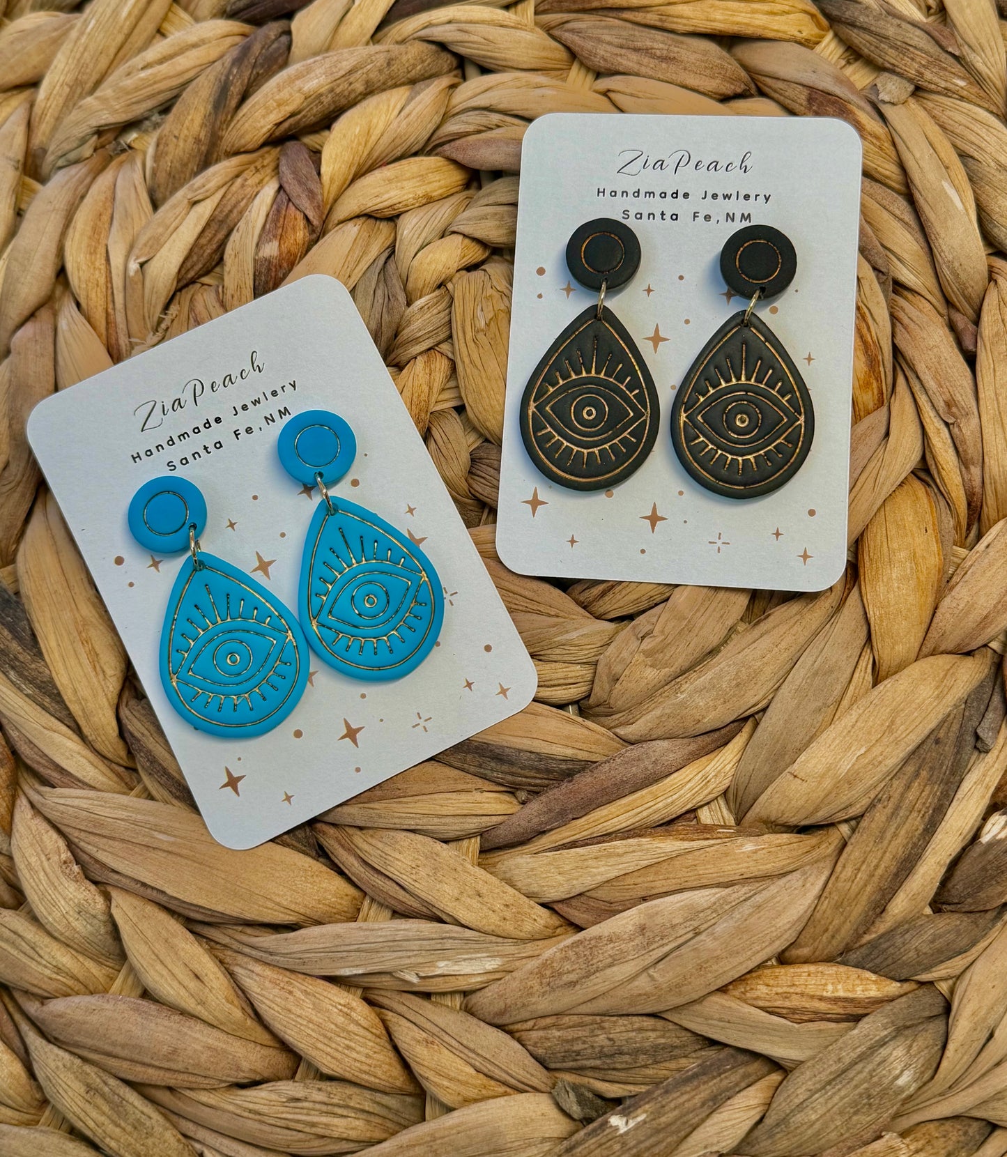 Clay earrings