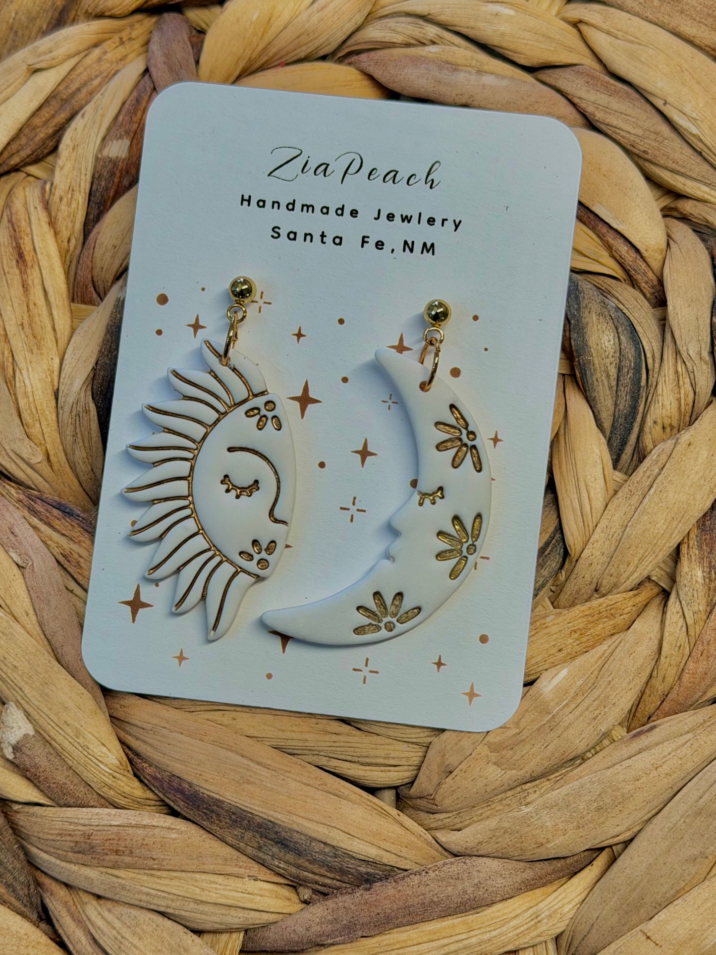 Clay earrings