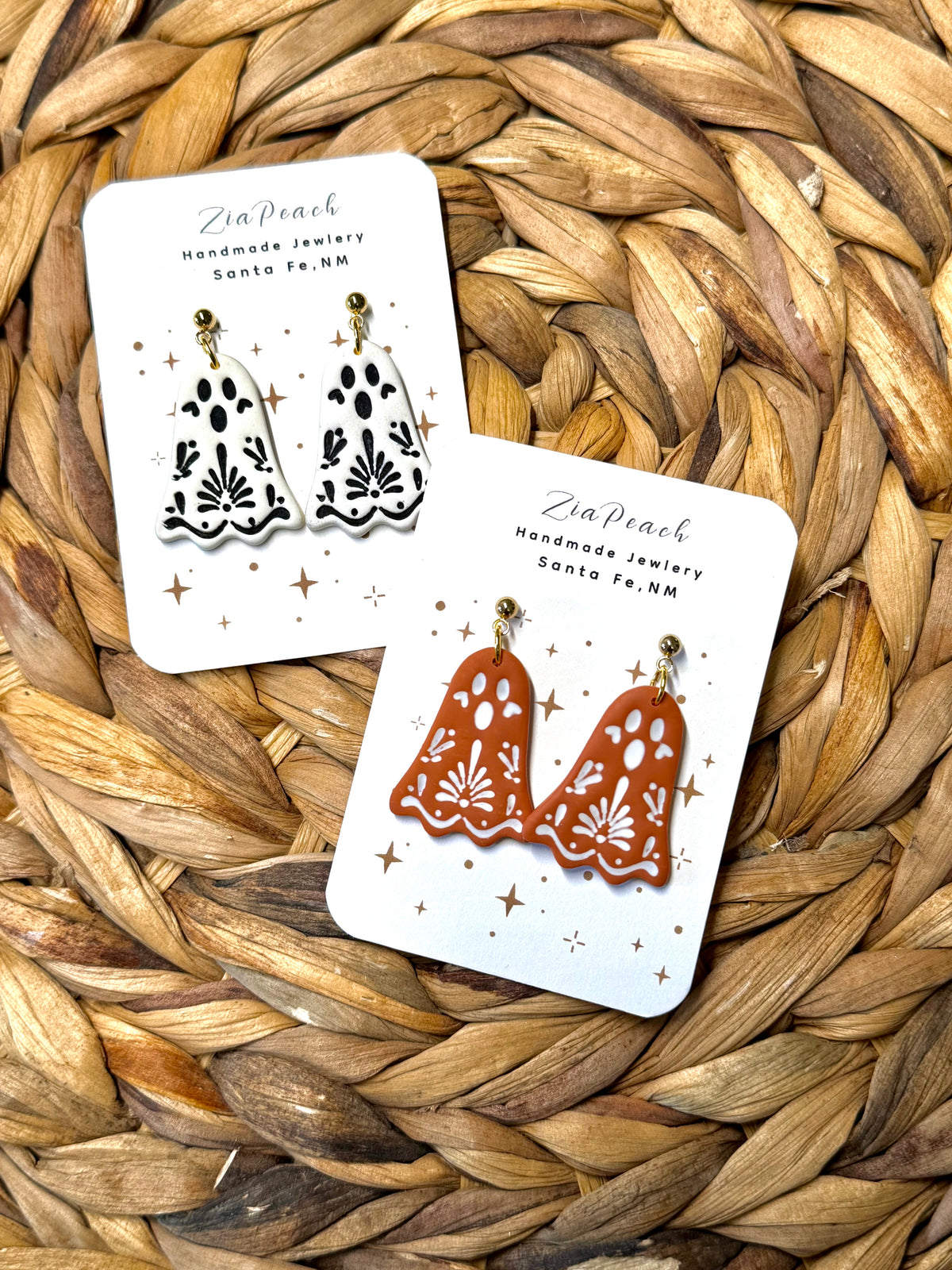 Clay earrings