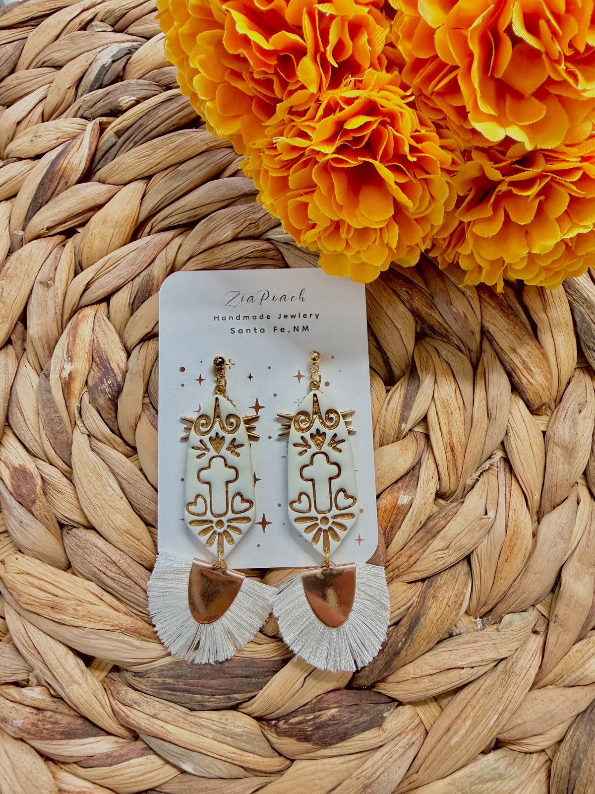 Clay earrings