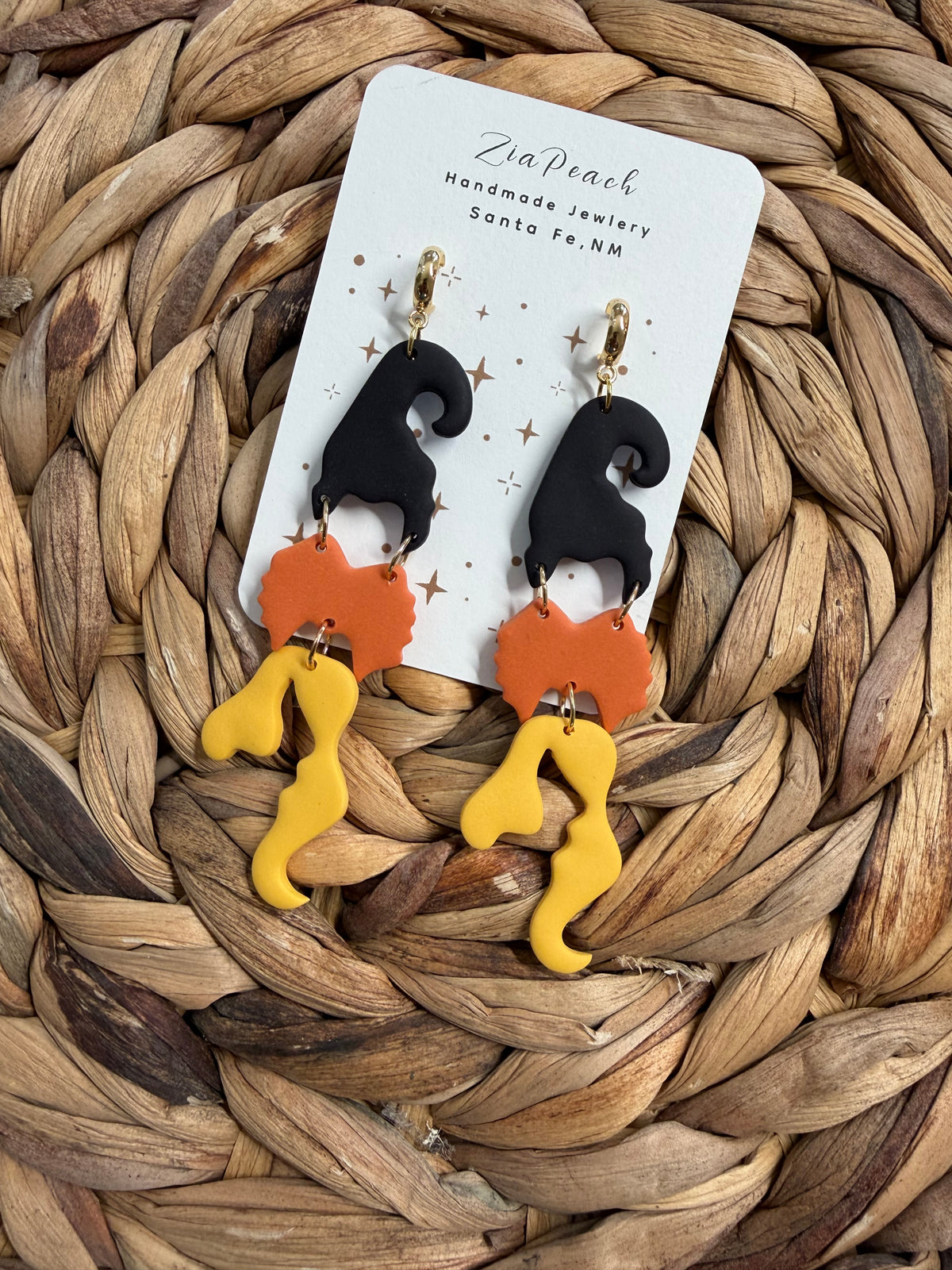 Clay earrings