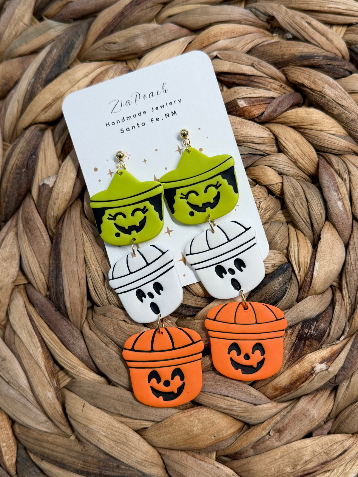 Clay earrings