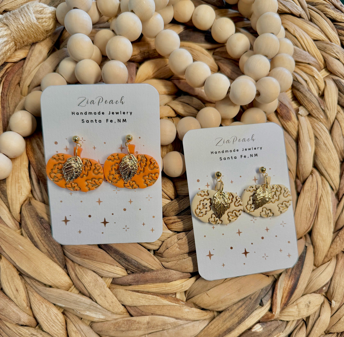 Clay earrings