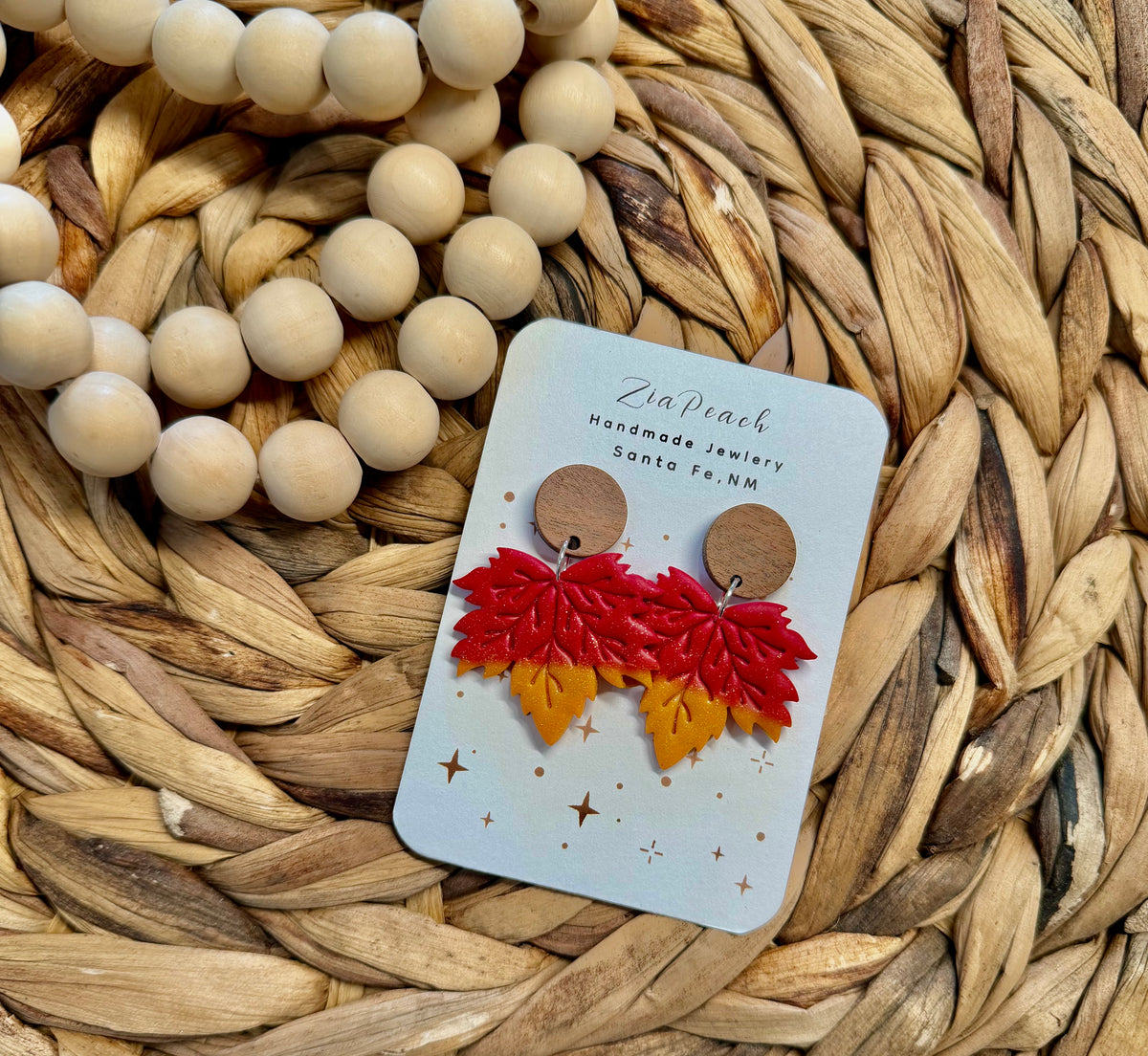 Clay earrings