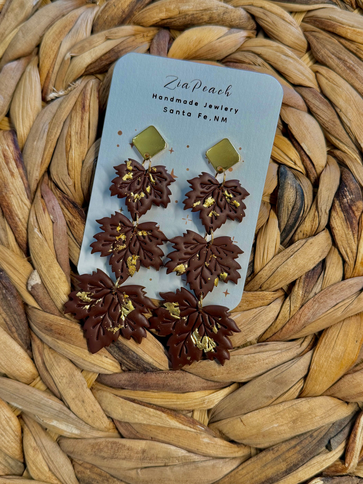 Clay earrings