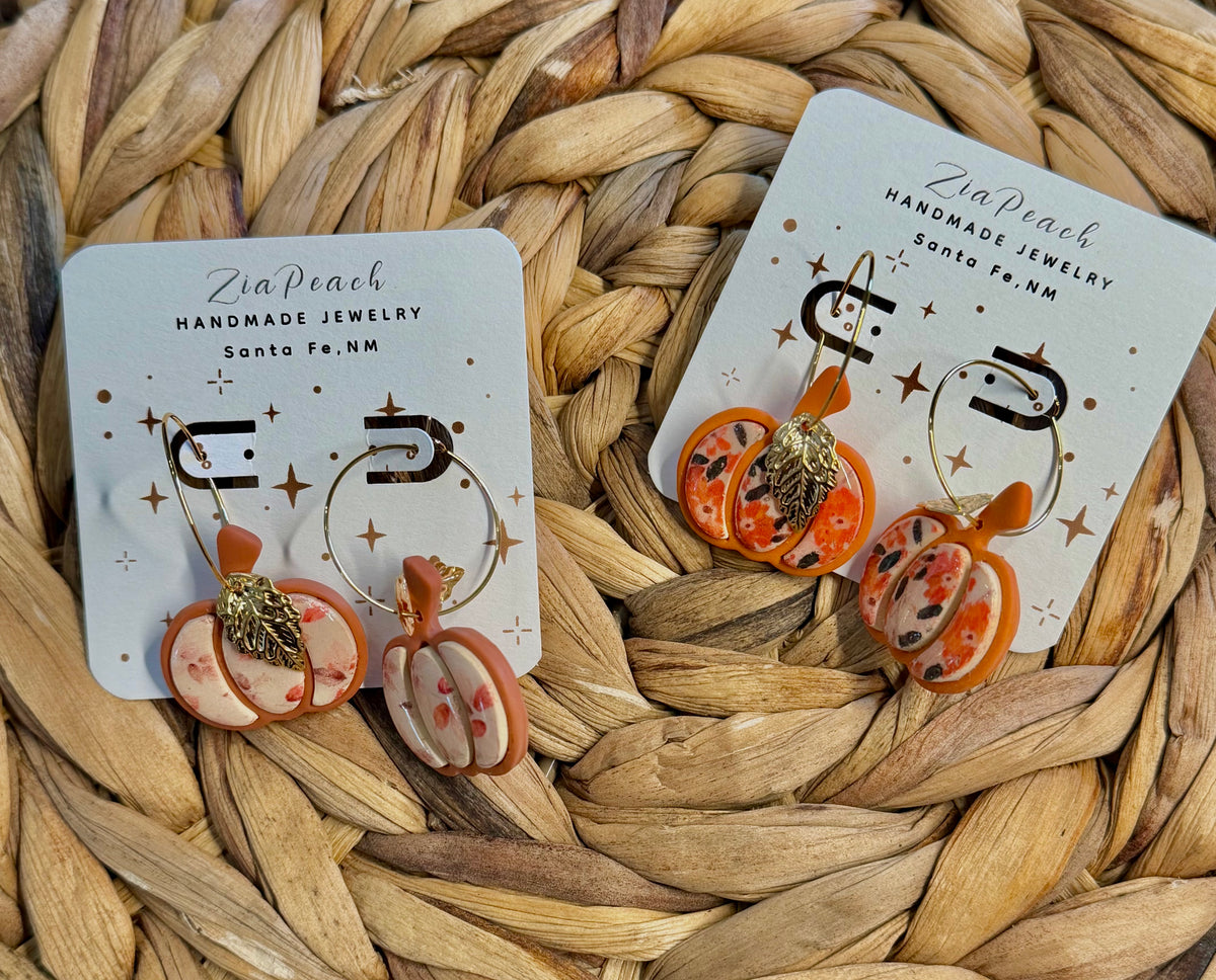 Clay earrings